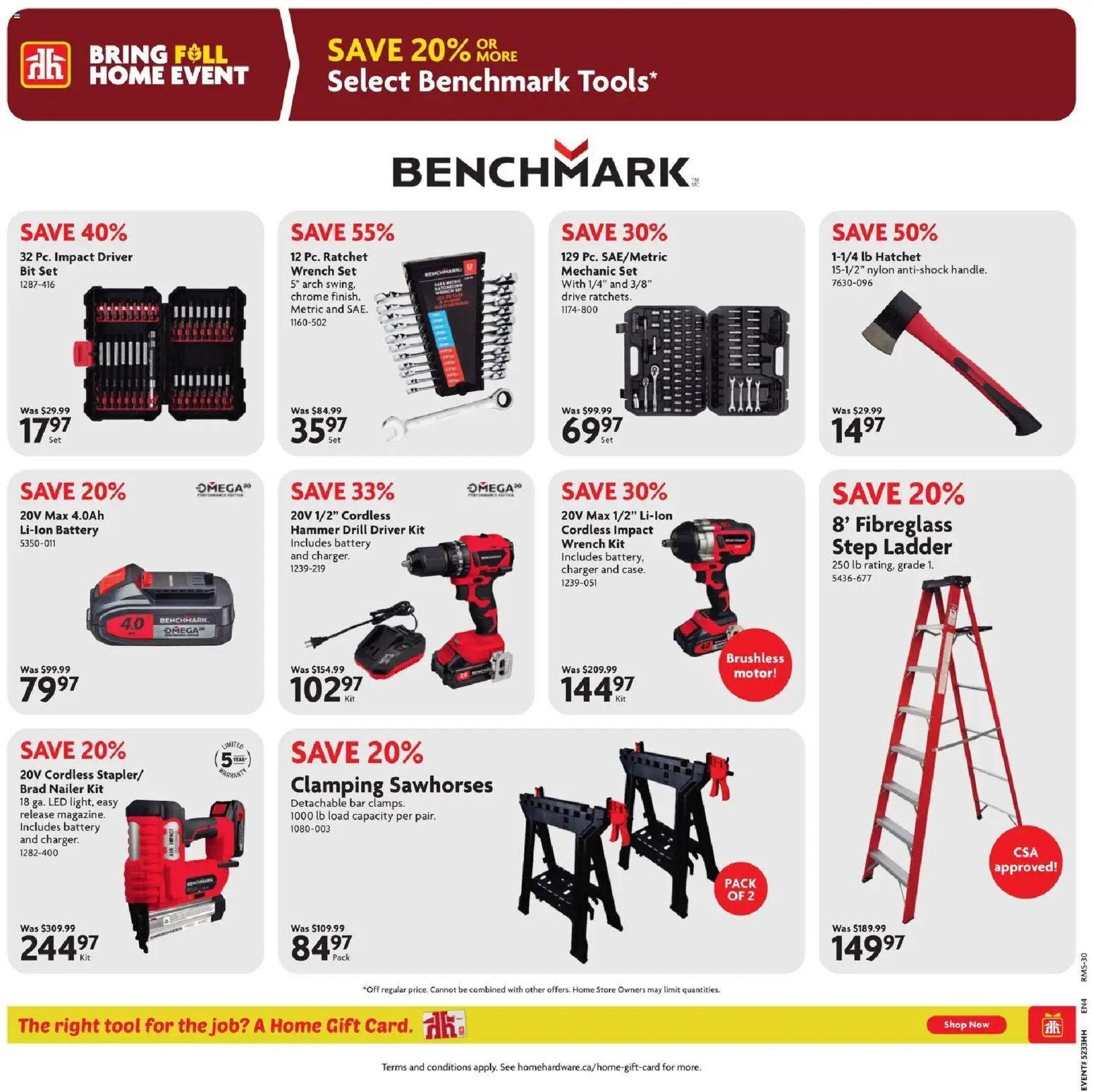 Home Hardware flyer valid from Aug 27, 2026 | Page: 7 | Products: Battery, Omega