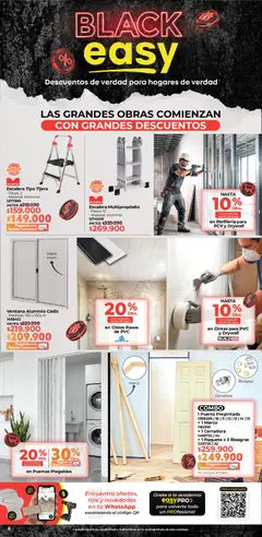 Easy catálogo -  Vista previa de la revista de la tienda Easy valido desde el 25.05.2026 | Página: 6 | Productos: Tijera, Cerradura, Escalera