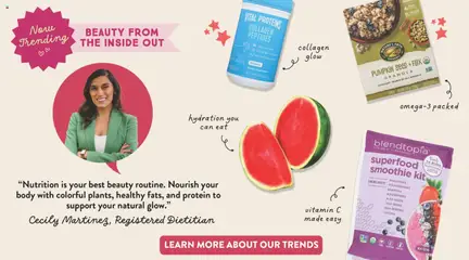 Preview of Fresh Thyme weekly ads valid from 07/01/2026 | Page: 6 | Products: Vitamin, Strawberries, Pumpkin, Blueberries