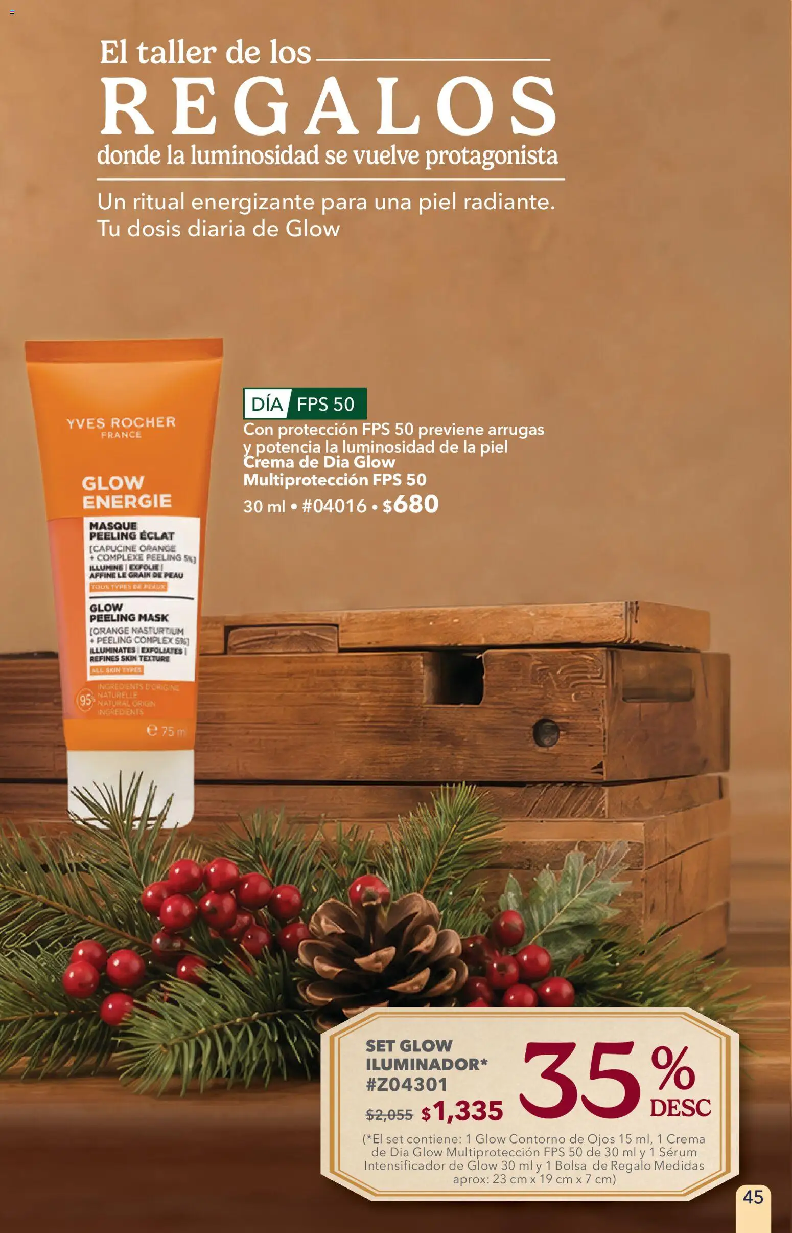 Nuevas ofertas de Yves Rocher válidas en toda la República Mexicana desde el 27/10/2026. ¡Encuentra las mejores ofertas en Yves Rocher campaña 15 2026! | Página: 45