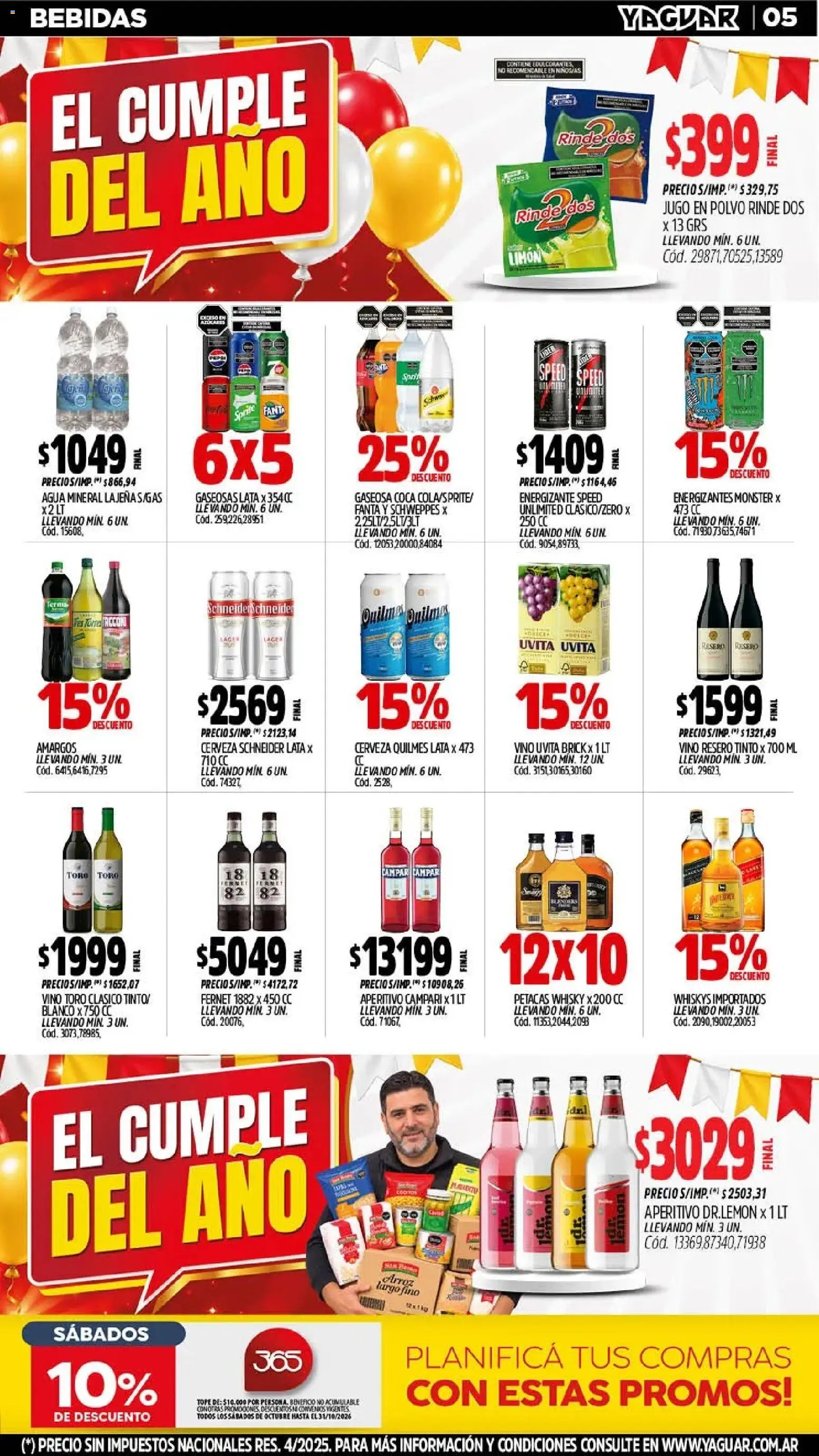 Yaguar - Oferta Semanal General Roca │ válido desde el 05/10/2026 | Página: 3