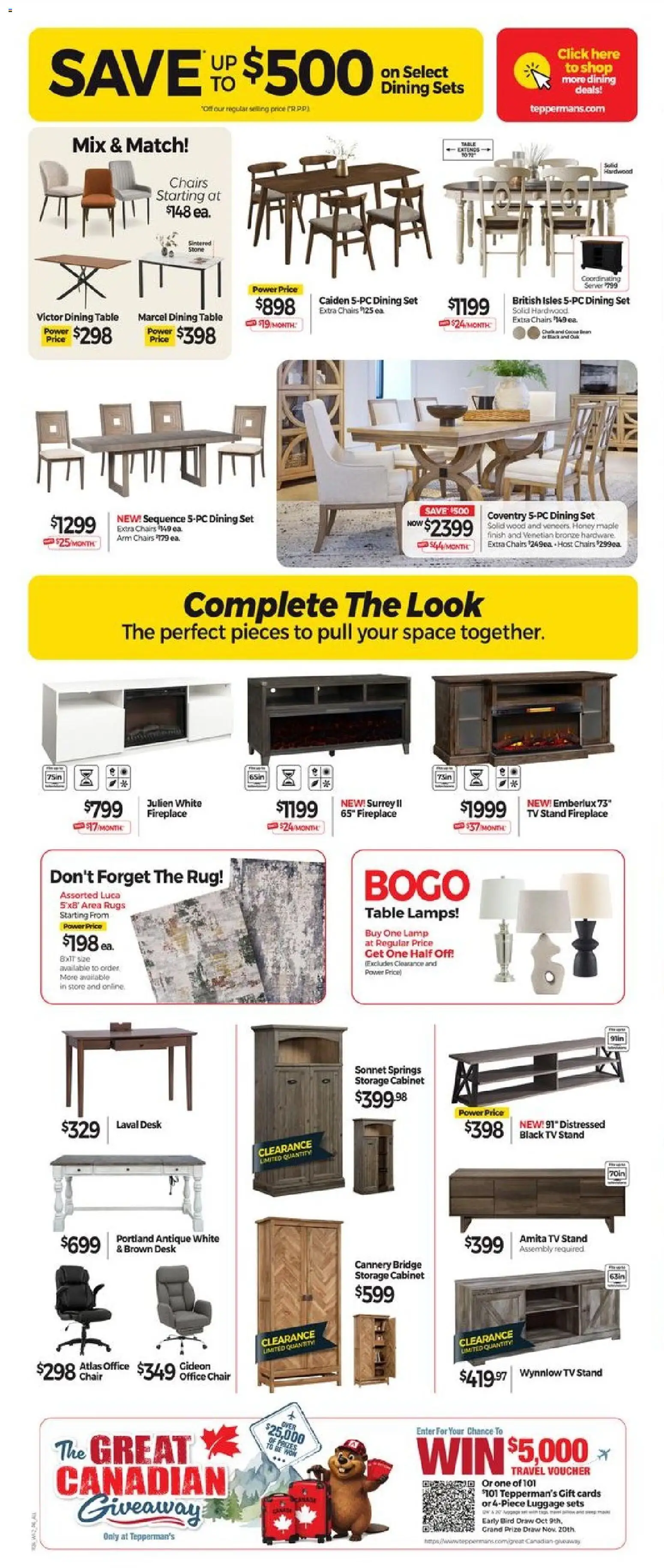 Tepperman's flyer valid from Oct 30, 2026 | Page: 8