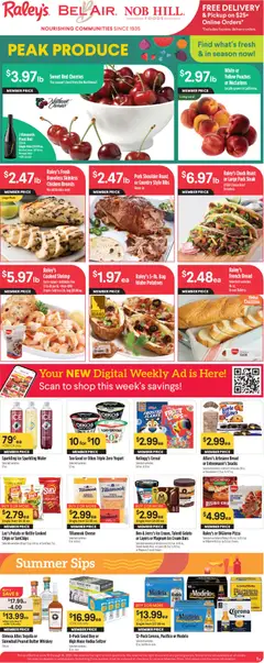 Preview of Raley's weekly ads valid from 10.06.2026