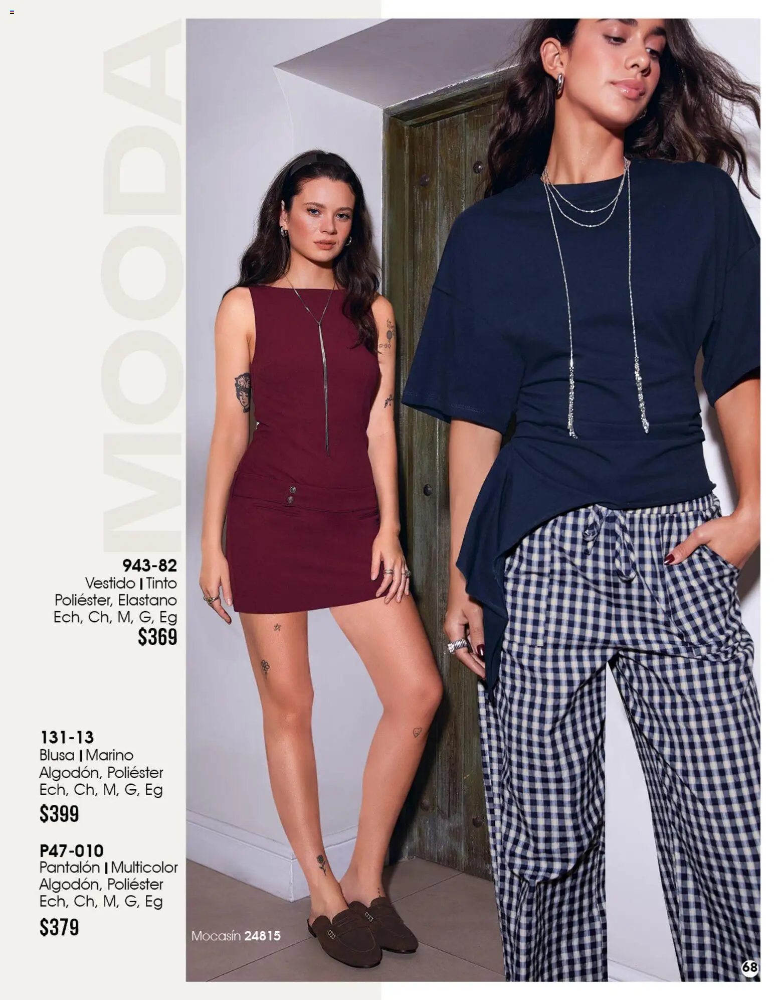Nuevas ofertas de Cklass válidas en toda la República Mexicana desde el 11/09/2026. ¡Encuentra las mejores ofertas en Cklass catálogo Mooda Invierno! | Página: 69 | Productos: Blusa, Vestido, Mocasín