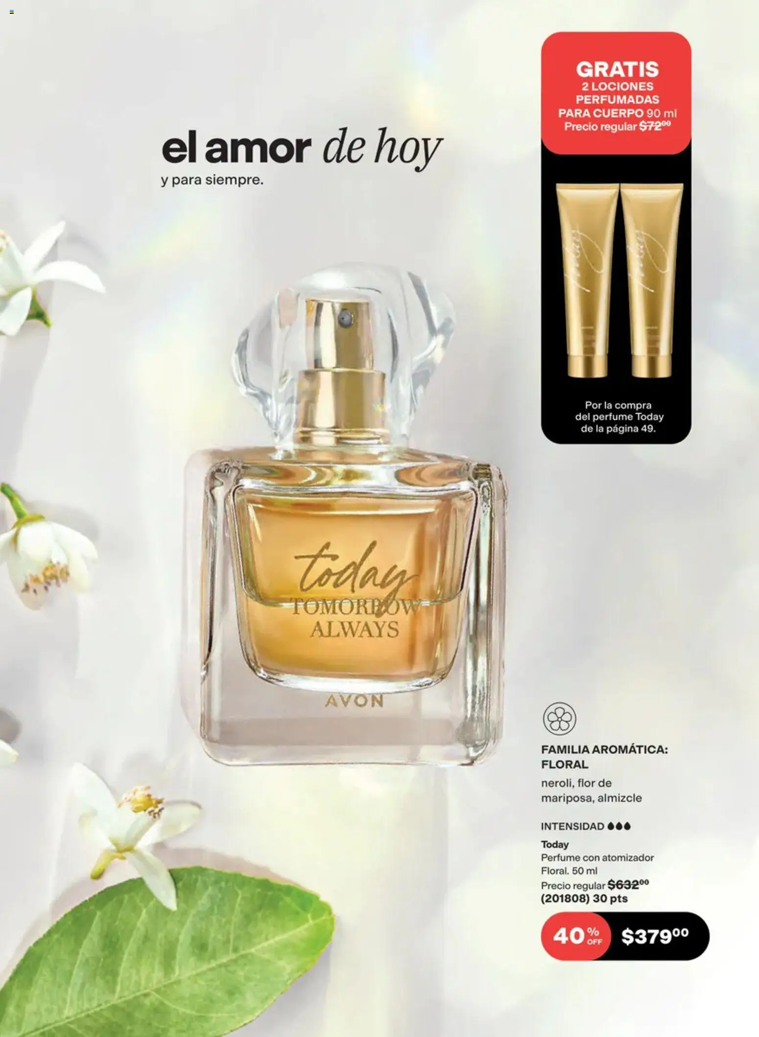 Nuevas ofertas de AVON válidas en toda la República Mexicana desde el 02/10/2026. ¡Encuentra las mejores ofertas en AVON campaña 15 2026! | Página: 49 | Productos: Perfume