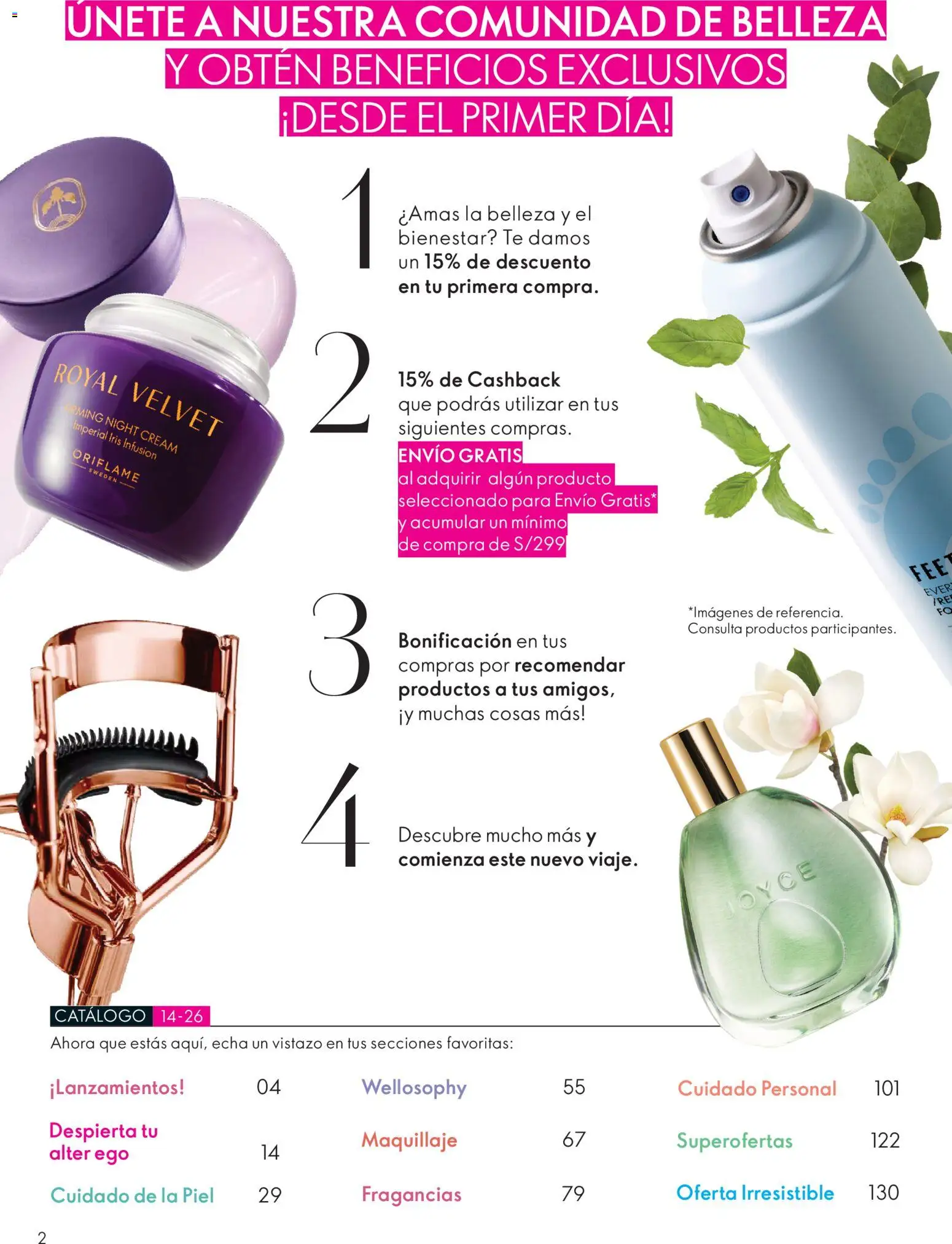 Catálogo Oriflame válido desde 04/10/2026 | Página: 2