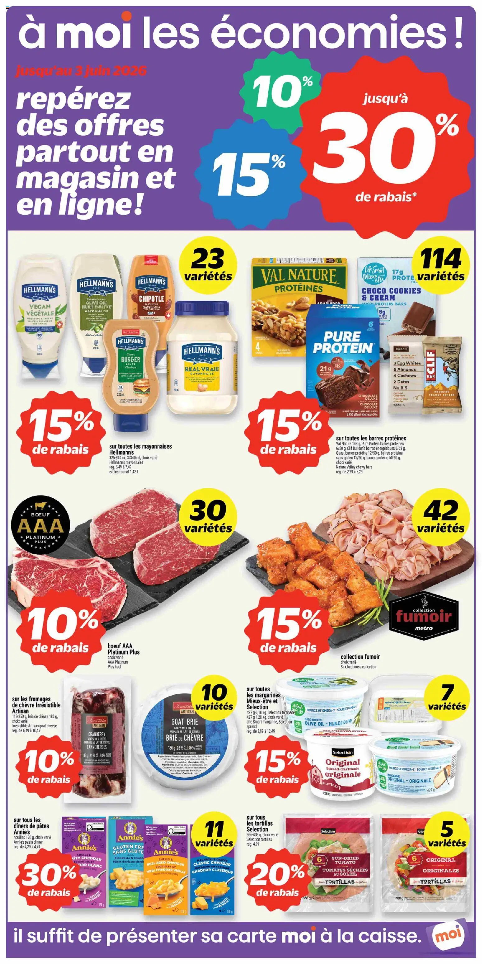 Metro flyer valid from 30.04.2026 | Page: 4 | Products: Cookies, Milk, Cheese, Oil