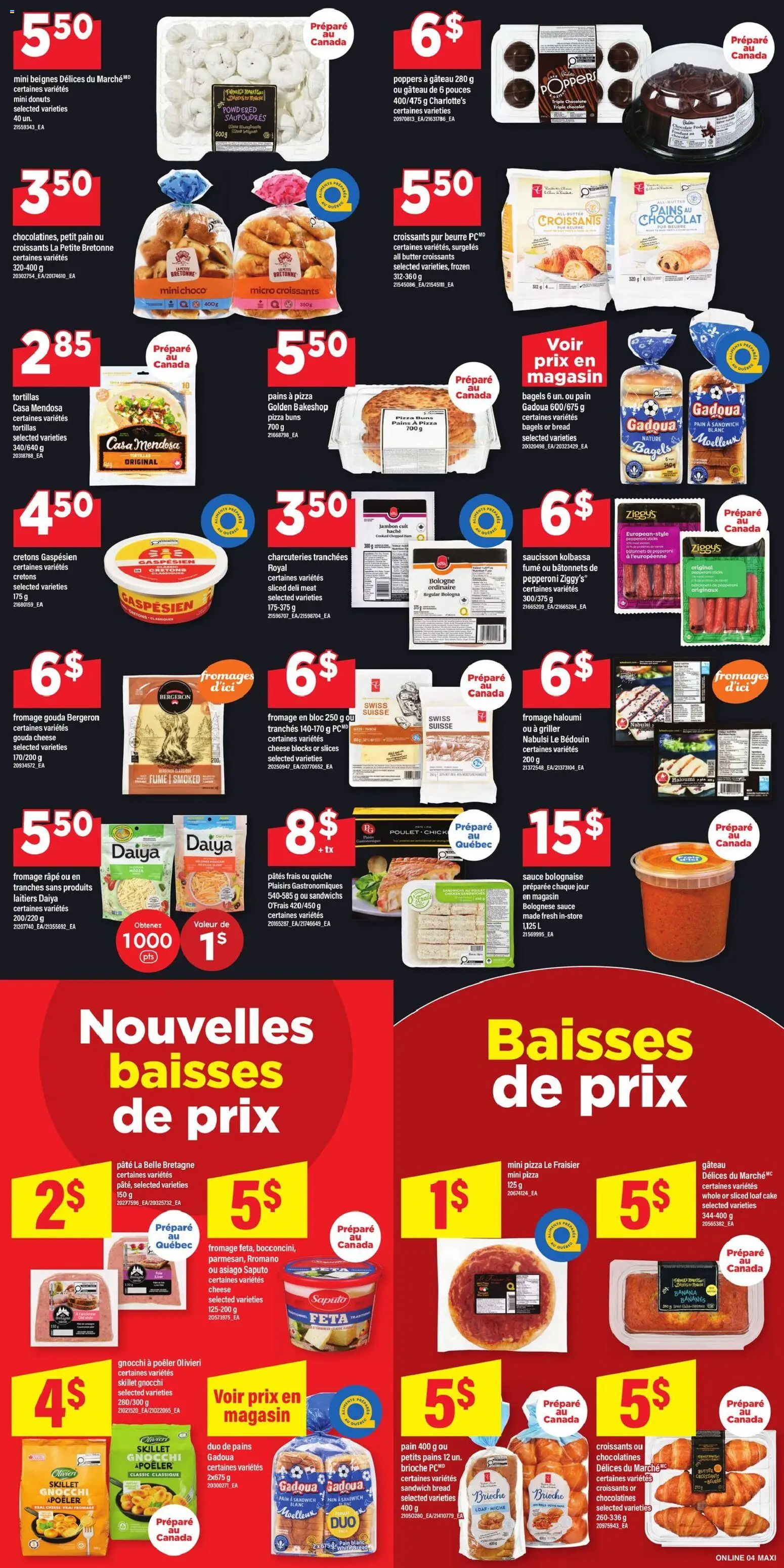 Maxi flyer valid from Sep 24, 2026 | Page: 8 | Products: PC, Gouda, Cake, Gouda cheese
