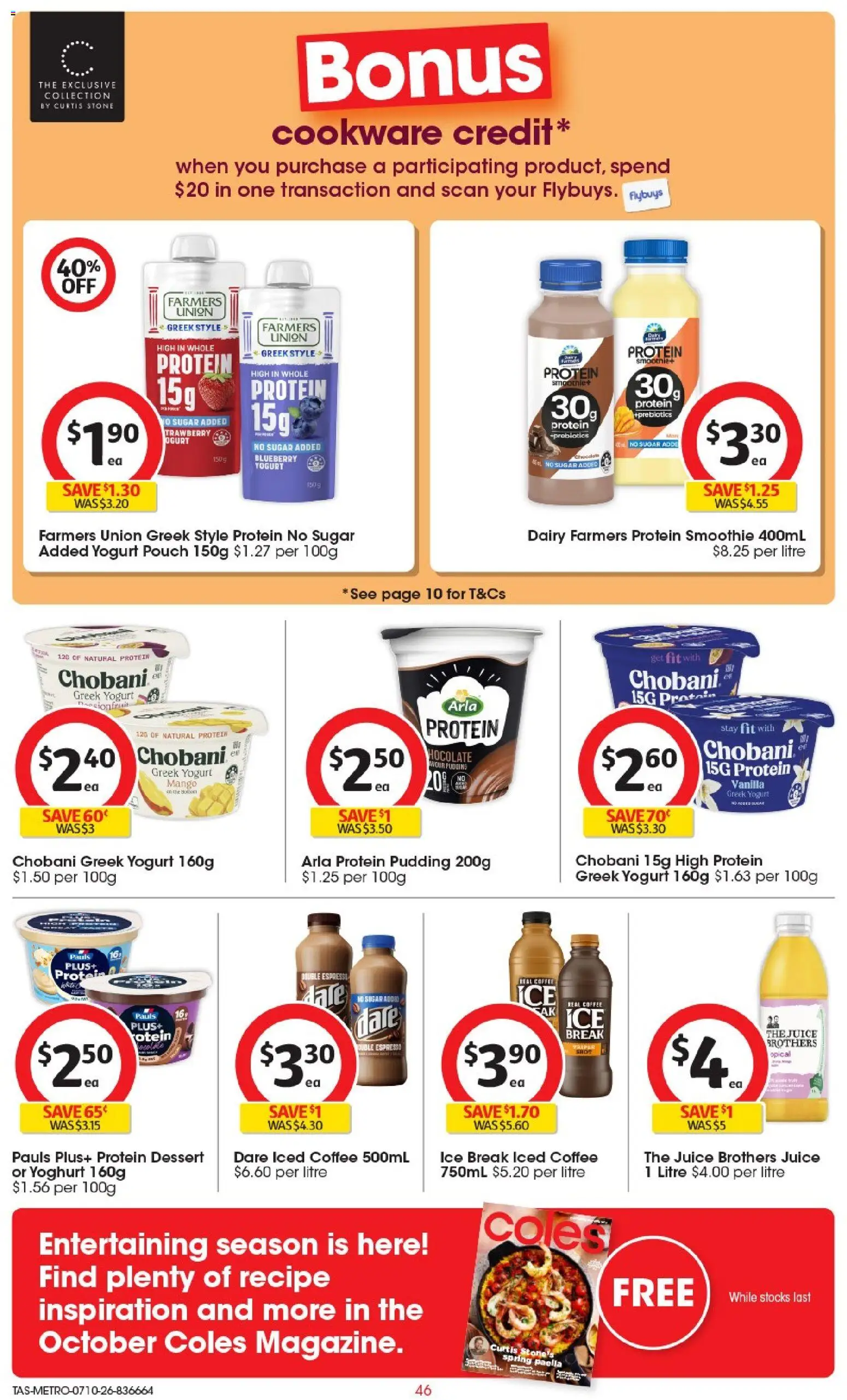Coles catalogue - valid from 07/10/2026 | Page: 46