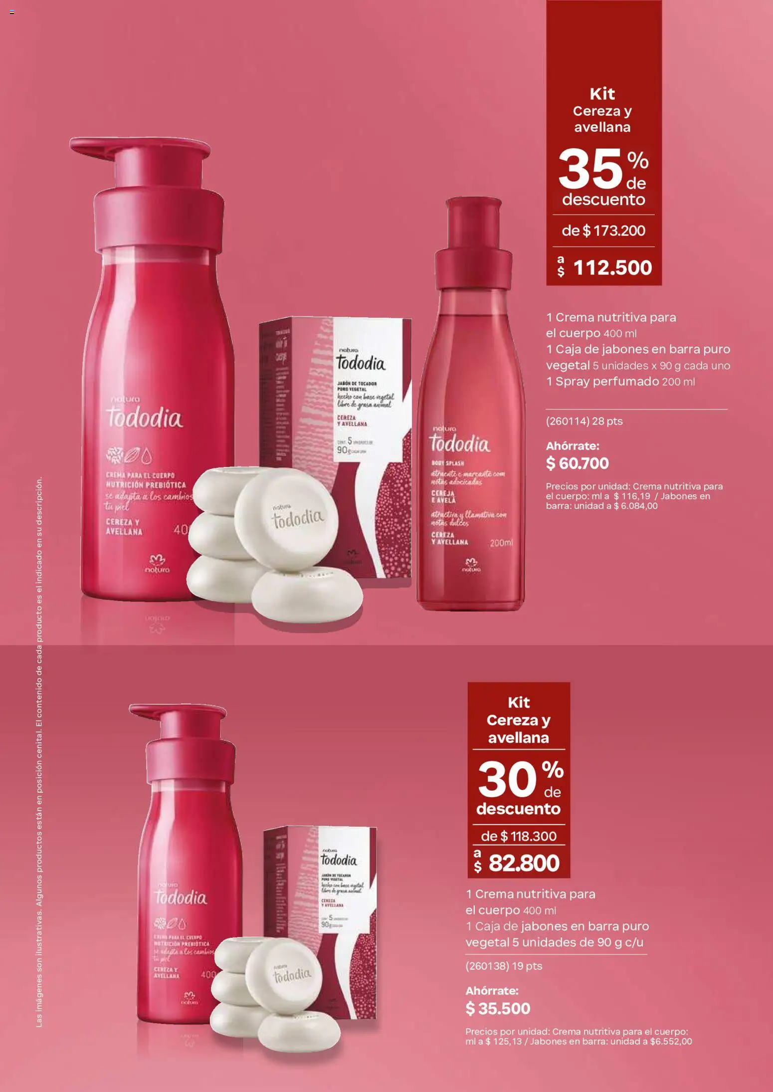 Natura revista - valida desde el 01/07/2026 | Página: 121 | Productos: Crema, Body, Caja, Crema para el cuerpo
