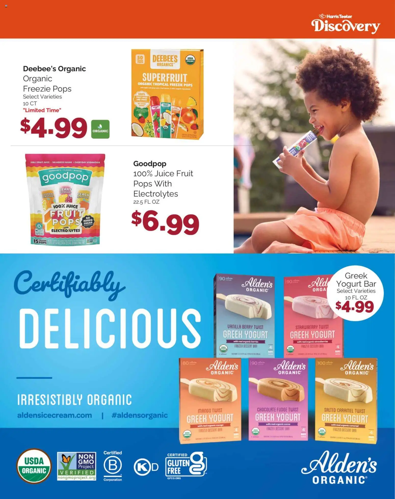Harris Teeter Monthly Ad - valid from 20.05.2026 | Page: 3 | Products: Berries, Yogurt, Juice, Sugar