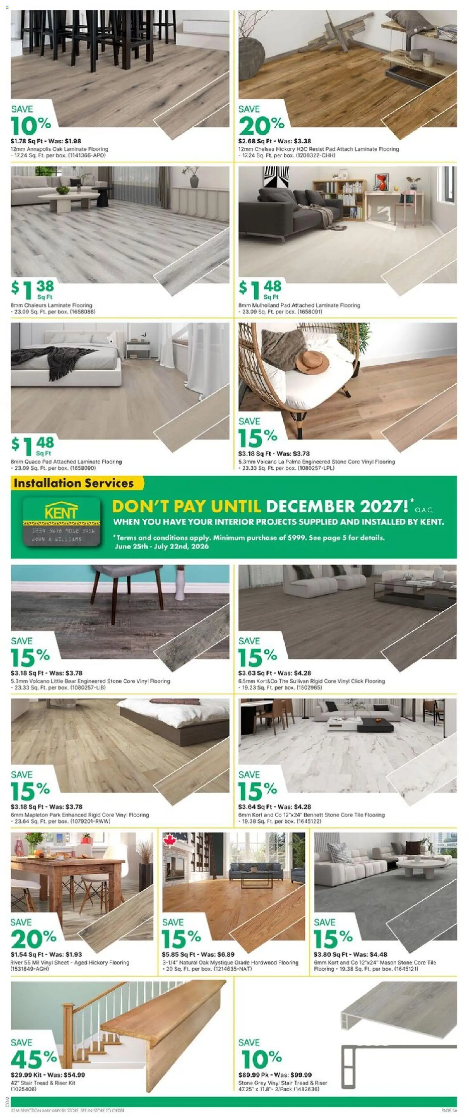 Kent flyer valid from Jul 2, 2026 | Page: 9 | Products: Box