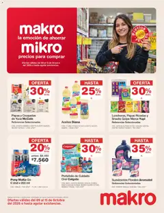 Makro catálogo -  Vista previa de la revista de la tienda Makro valido desde el 09/10/2026