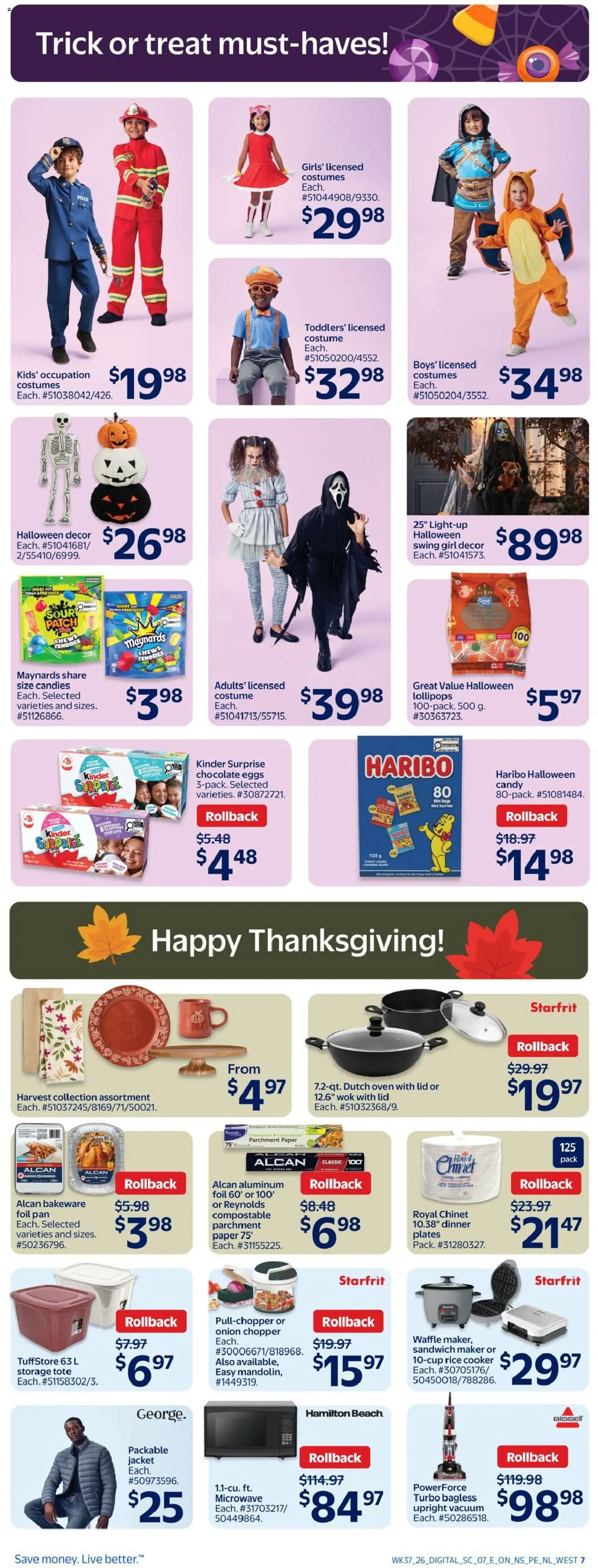 Walmart flyer valid from Oct 8, 2026 | Page: 18