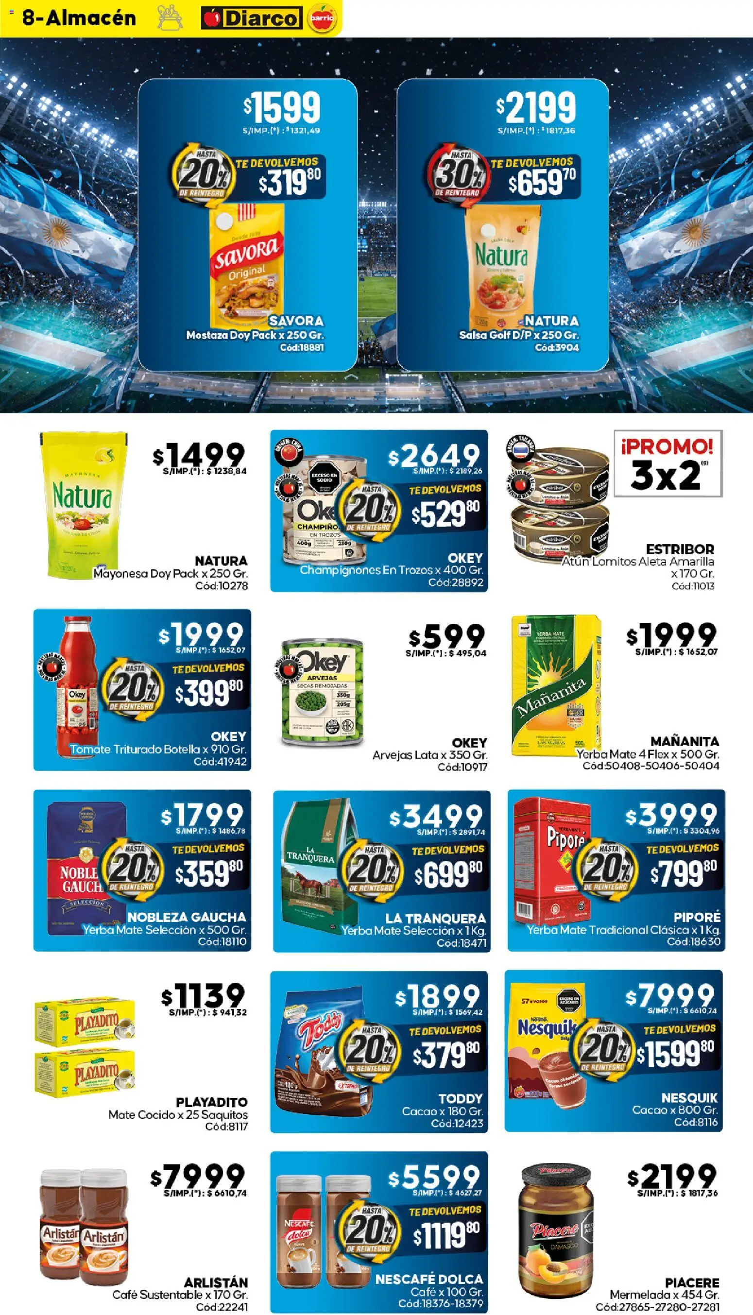 Diarco - Ofertas Diarco Barrio │ válido desde el 22/06/2026 | Página: 8