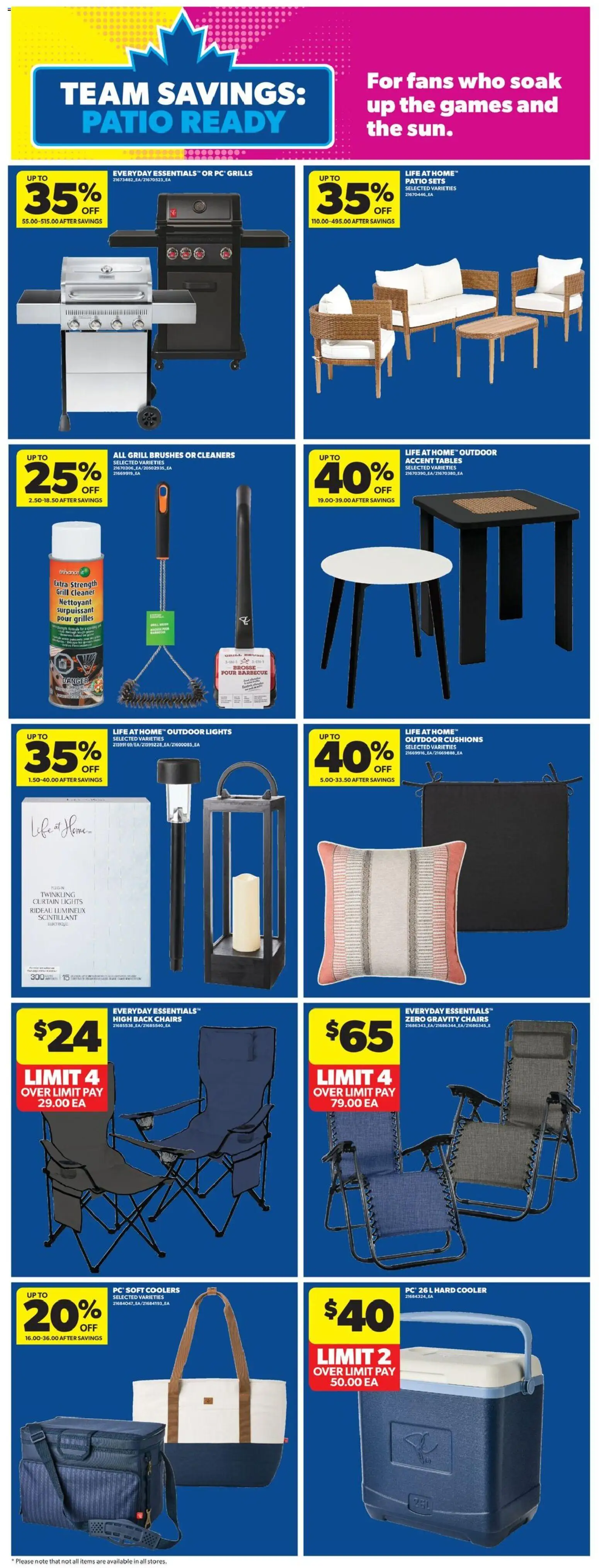 Real Canadian Superstore flyer valid from Jul 2, 2026 | Page: 32 | Products: Grill