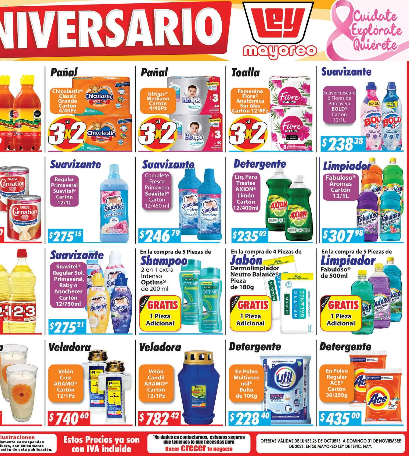 Nuevas ofertas de Casa Ley válidas en toda la República Mexicana desde el 26/10/2026. ¡Encuentra las mejores ofertas en Casa Ley folleto Tepic! | Página: 4