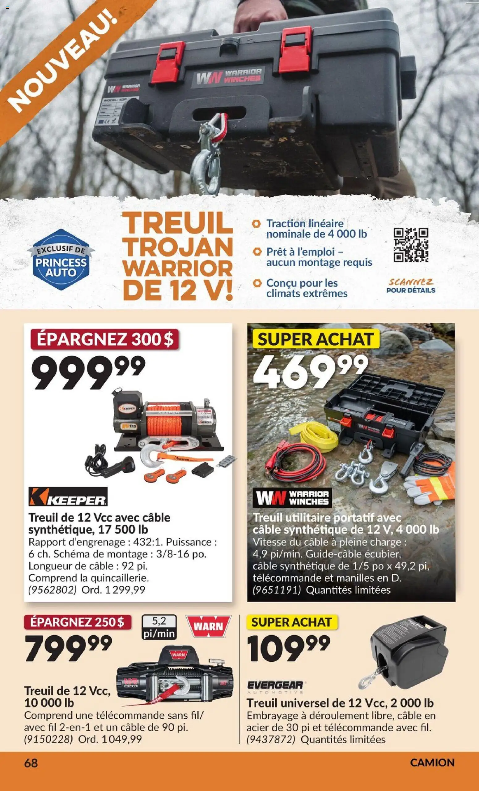 Princess Auto flyer valid from Oct 6, 2026 | Page: 73 | Products: Cable