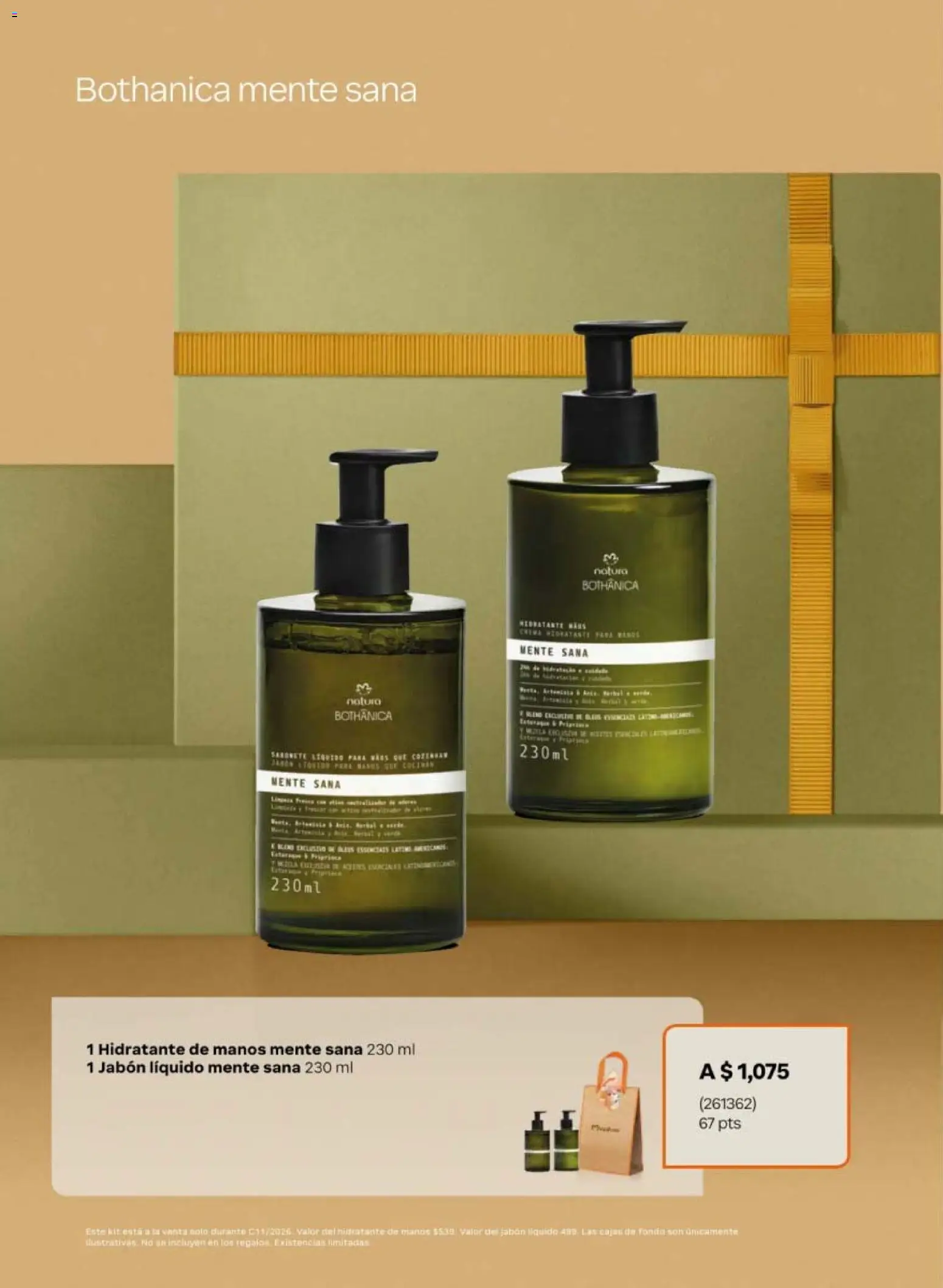 Nuevas ofertas de Natura válidas en toda la República Mexicana desde el 10/07/2026. ¡Encuentra las mejores ofertas en Natura campaña 11 2026! | Página: 14 | Productos: Jabón líquido, Jabón