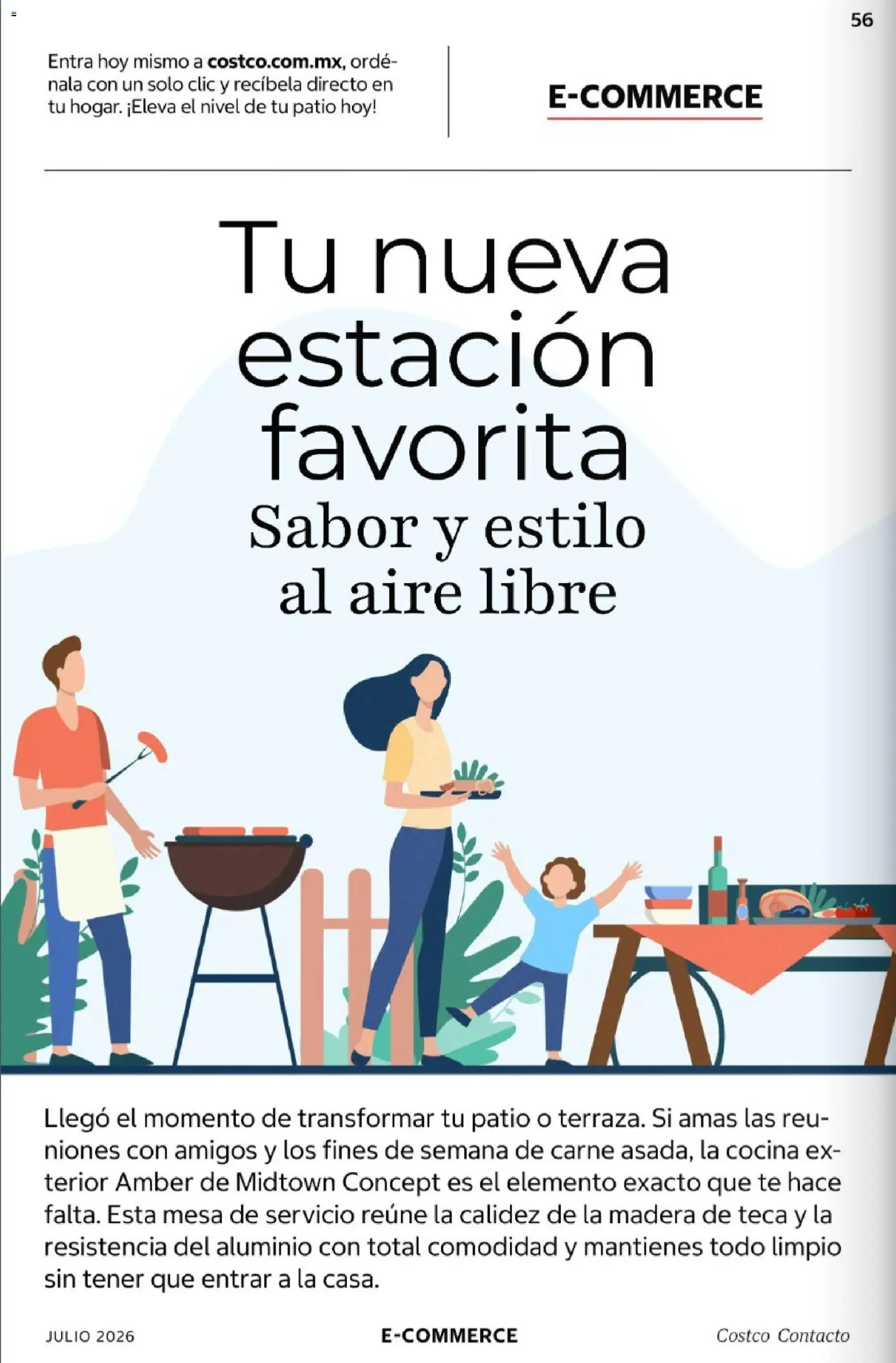 Nuevas ofertas de Costco válidas en toda la República Mexicana desde el 01/07/2026. ¡Encuentra las mejores ofertas en Costco Revista Julio 2026! | Página: 56 | Productos: Cocina, Mesa, Té