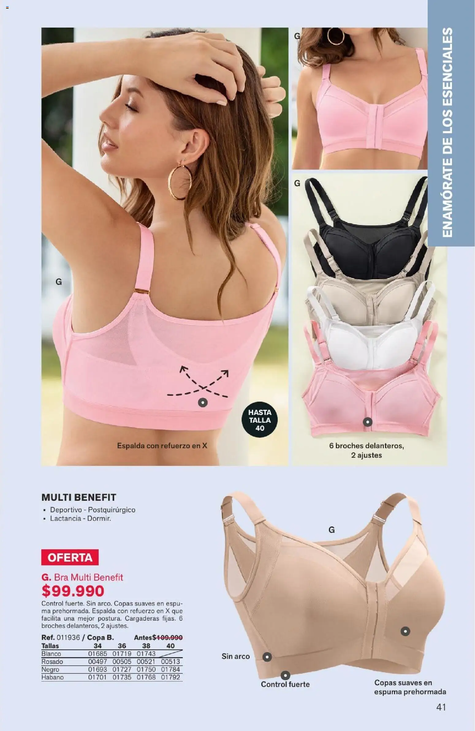 Leonisa revista - valida desde el 04/08/2026 | Página: 41 | Productos: Espuma