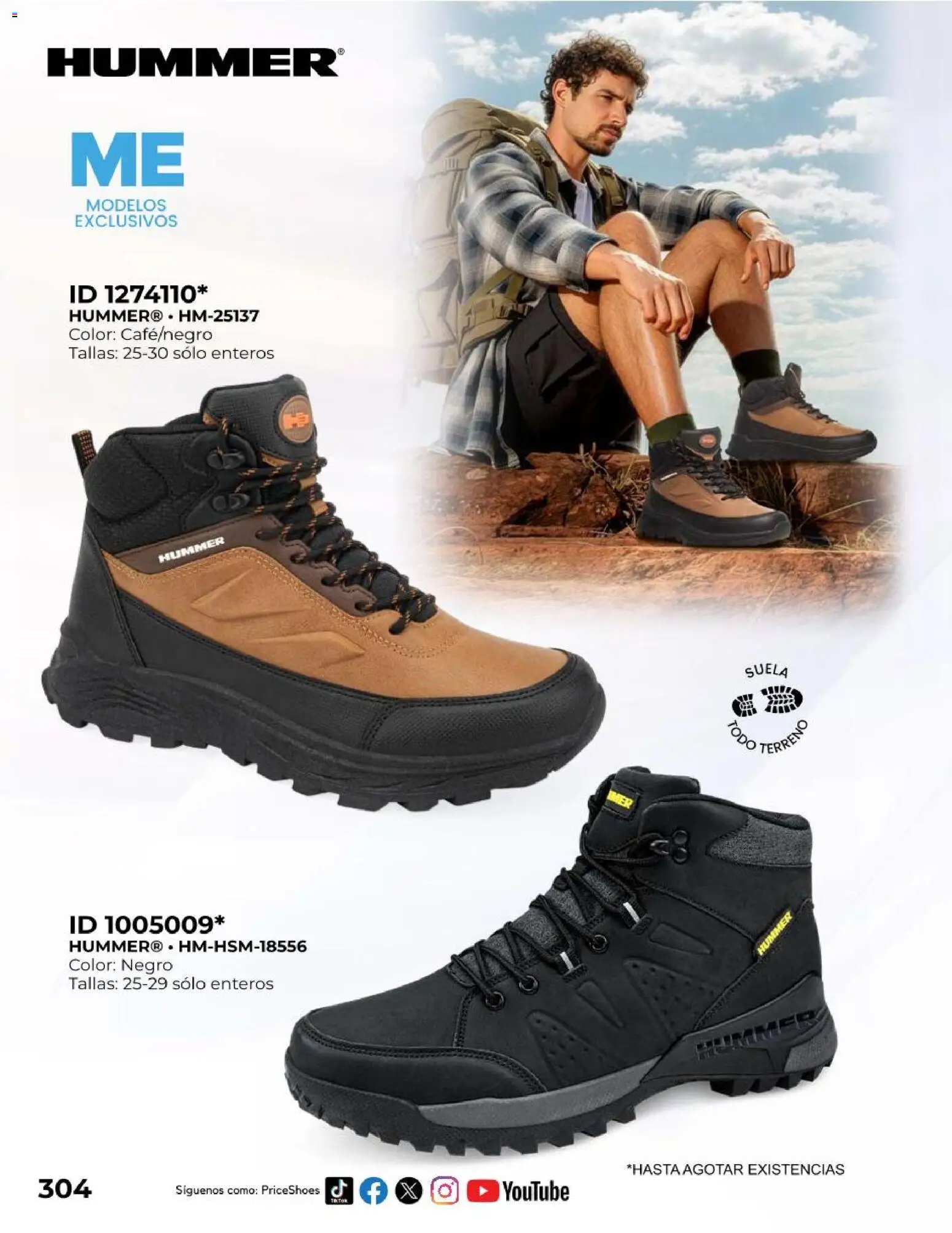Nuevas ofertas de Price Shoes válidas en toda la República Mexicana desde el 09.05.2026. ¡Encuentra las mejores ofertas en Price Shoes catálogo Exclusivos! | Página: 304