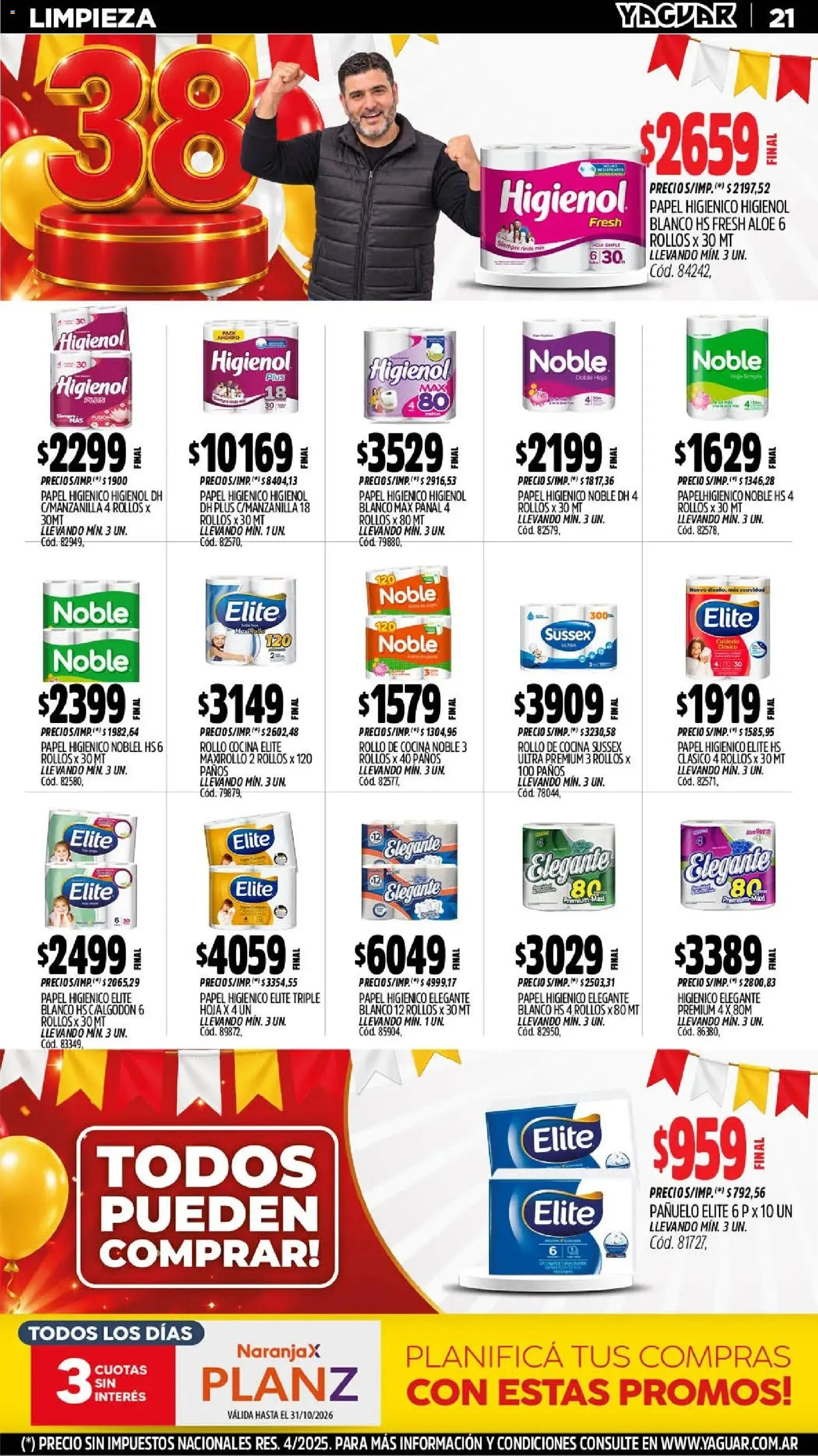Yaguar - Oferta Semanal Parque Chacabuco │ válido desde el 12/10/2026 | Página: 23