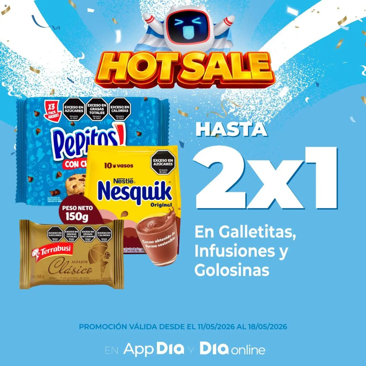 Supermercado DIA - Hot Sale │ válido desde el 11.05.2026 | Página: 2