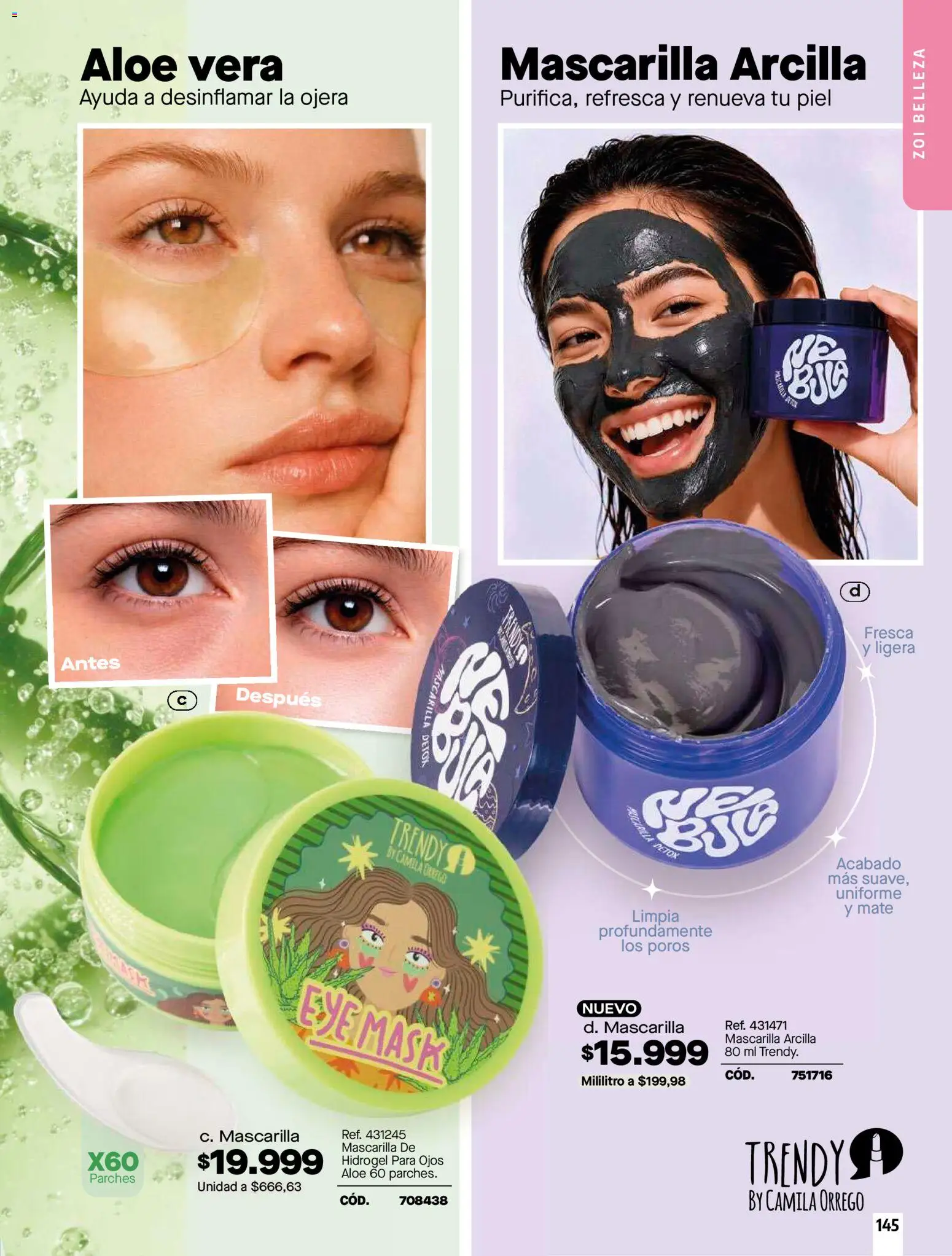 Carmel revista - valida desde el 01/07/2026 | Página: 145 | Productos: Mascarilla, Loción tonificante