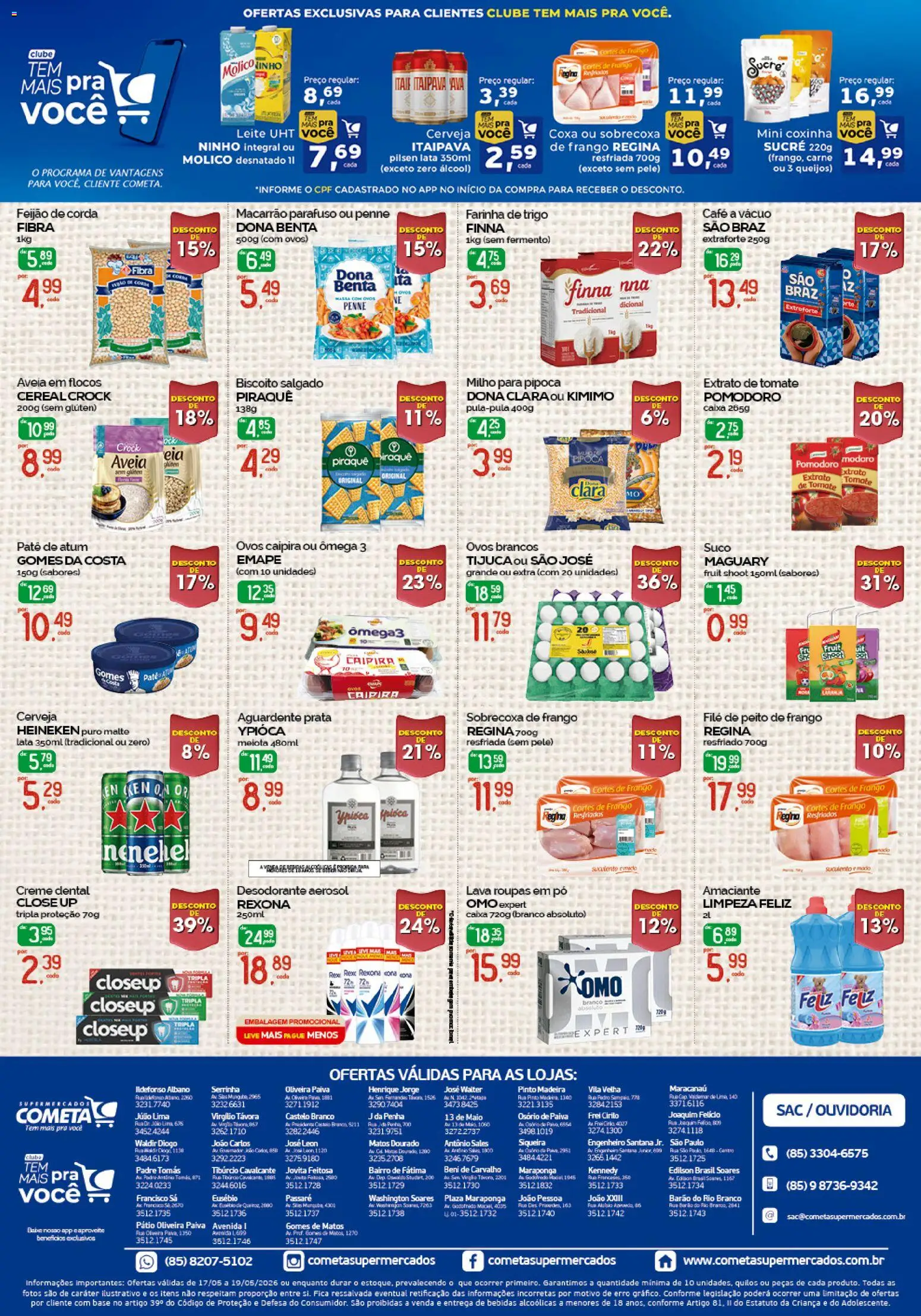 Cometa Supermercados Folheto - válido de 17.05.2026 | Página: 2
