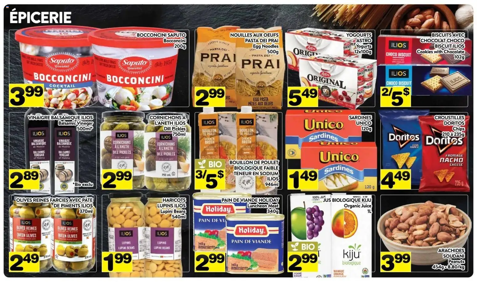 Pa Supermarché flyer valid from Aug 10, 2026 | Page: 5 | Products: Chips, Cookies, Broth, Chocolate