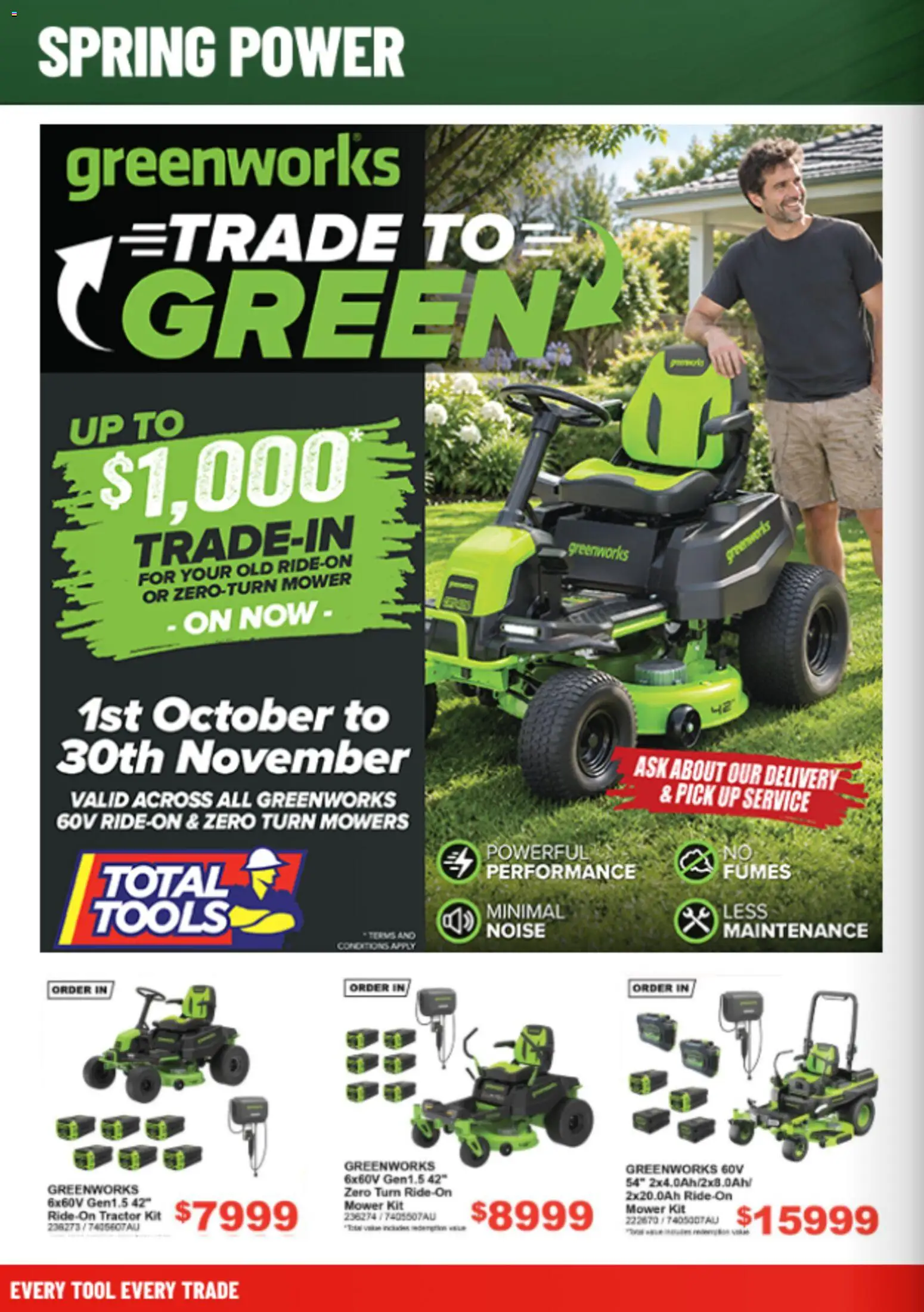 Total Tools catalogue - valid from 01/10/2026 | Page: 14 | Products: Tools, Mower