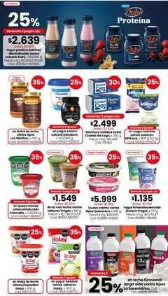 Vista previa Arroz con leche varios sabores Tre,gar, x 180 g., Arroz con leche varios sabores Tre,gar, x 180 g. válido desde el 14/09/2026 | Página: 7 | Productos: Frutilla, Proteína, Manteca, Queso