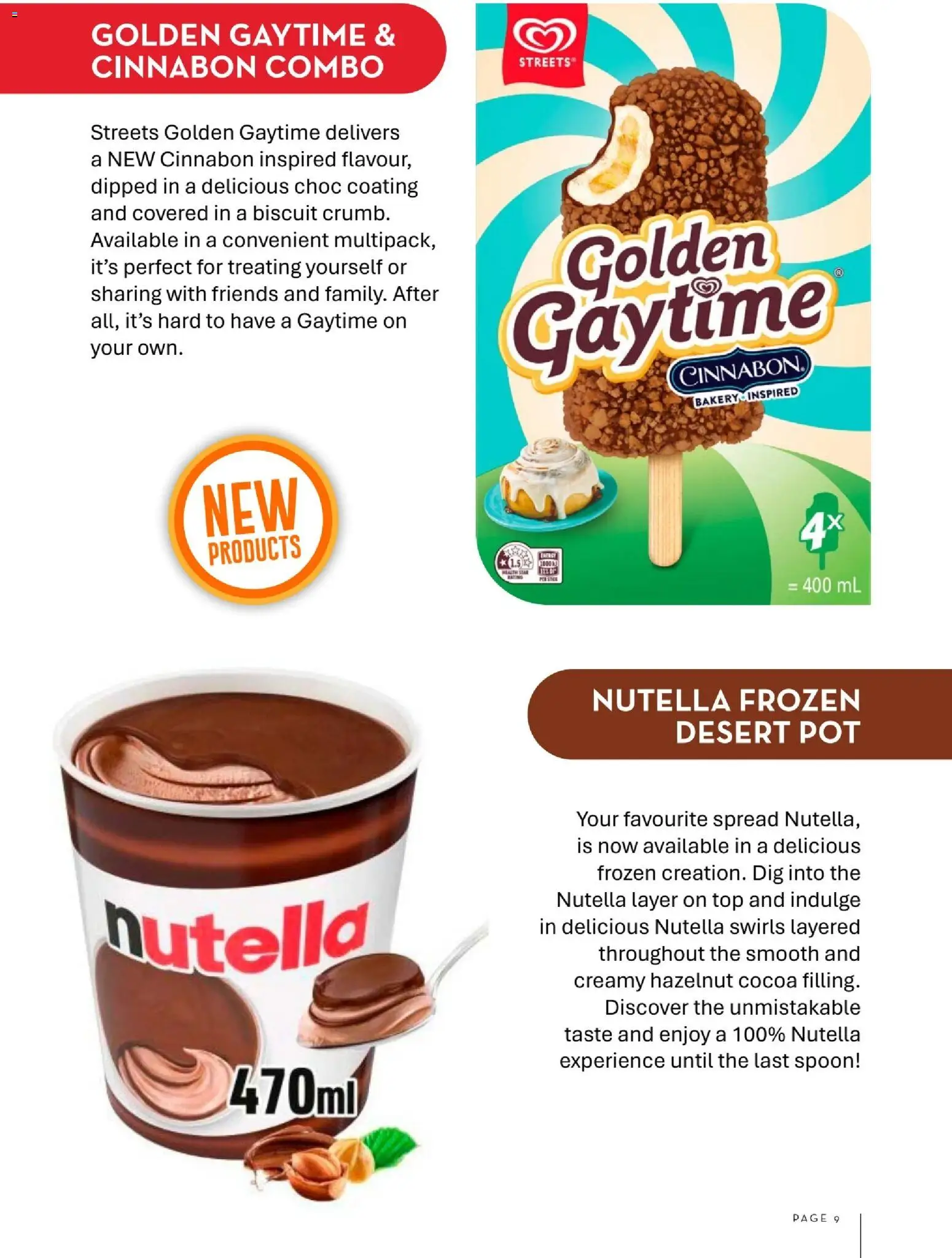 Foodworks catalogue - valid from 01/10/2026 | Page: 9 | Products: Cocoa, Pot, Nutella, Bakery