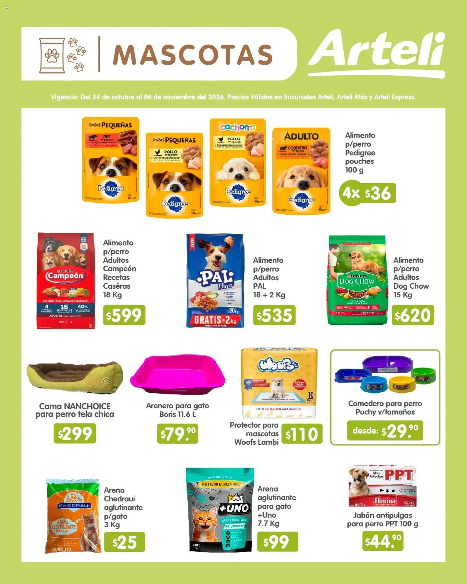 Nuevas ofertas de Arteli válidas en toda la República Mexicana desde el 24/10/2026. ¡Encuentra las mejores ofertas en Arteli folleto Quincenal! | Página: 16
