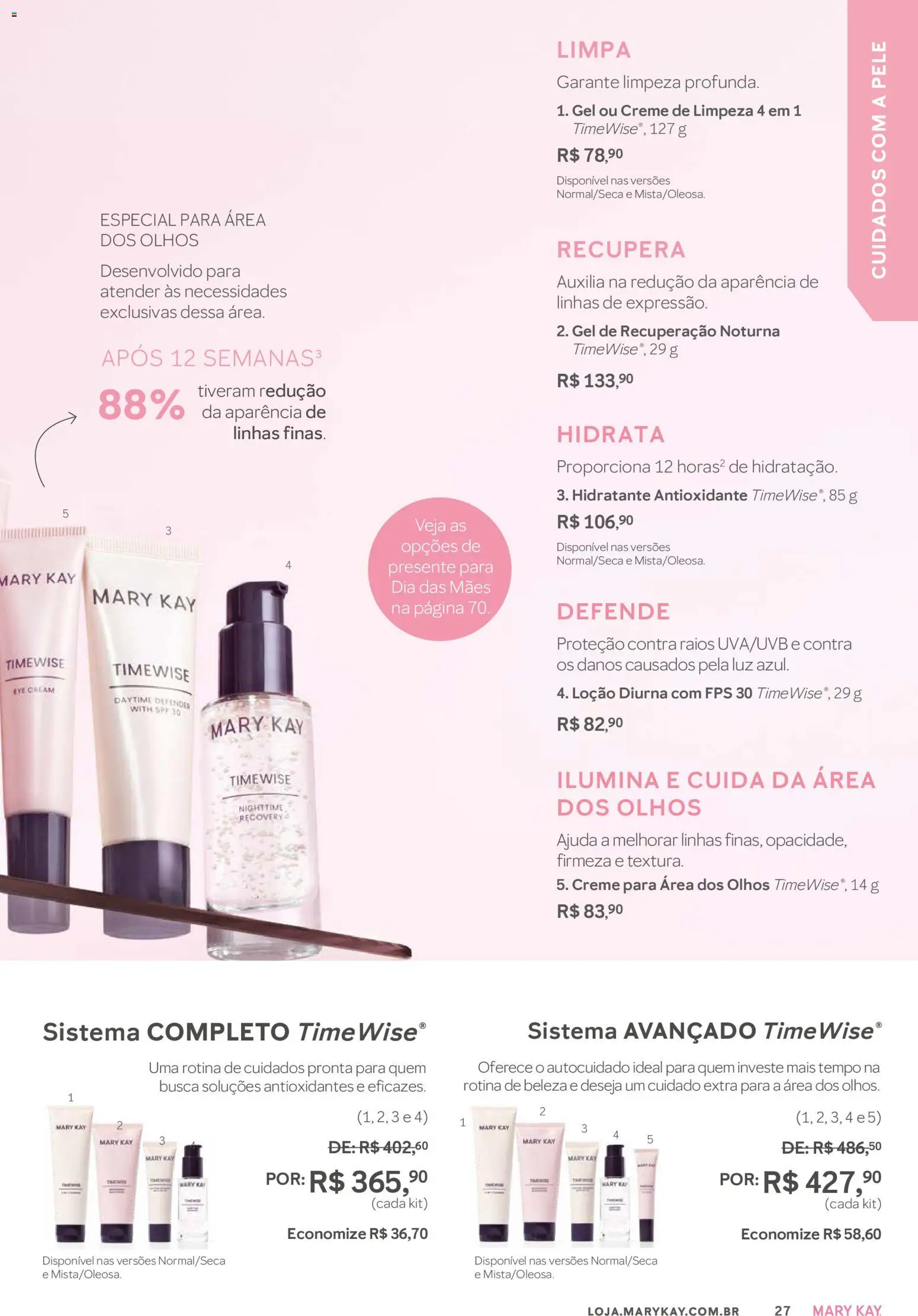Mary Kay Folheto - válido de 01/03/2026 | Página: 27 | Produtos: Creme