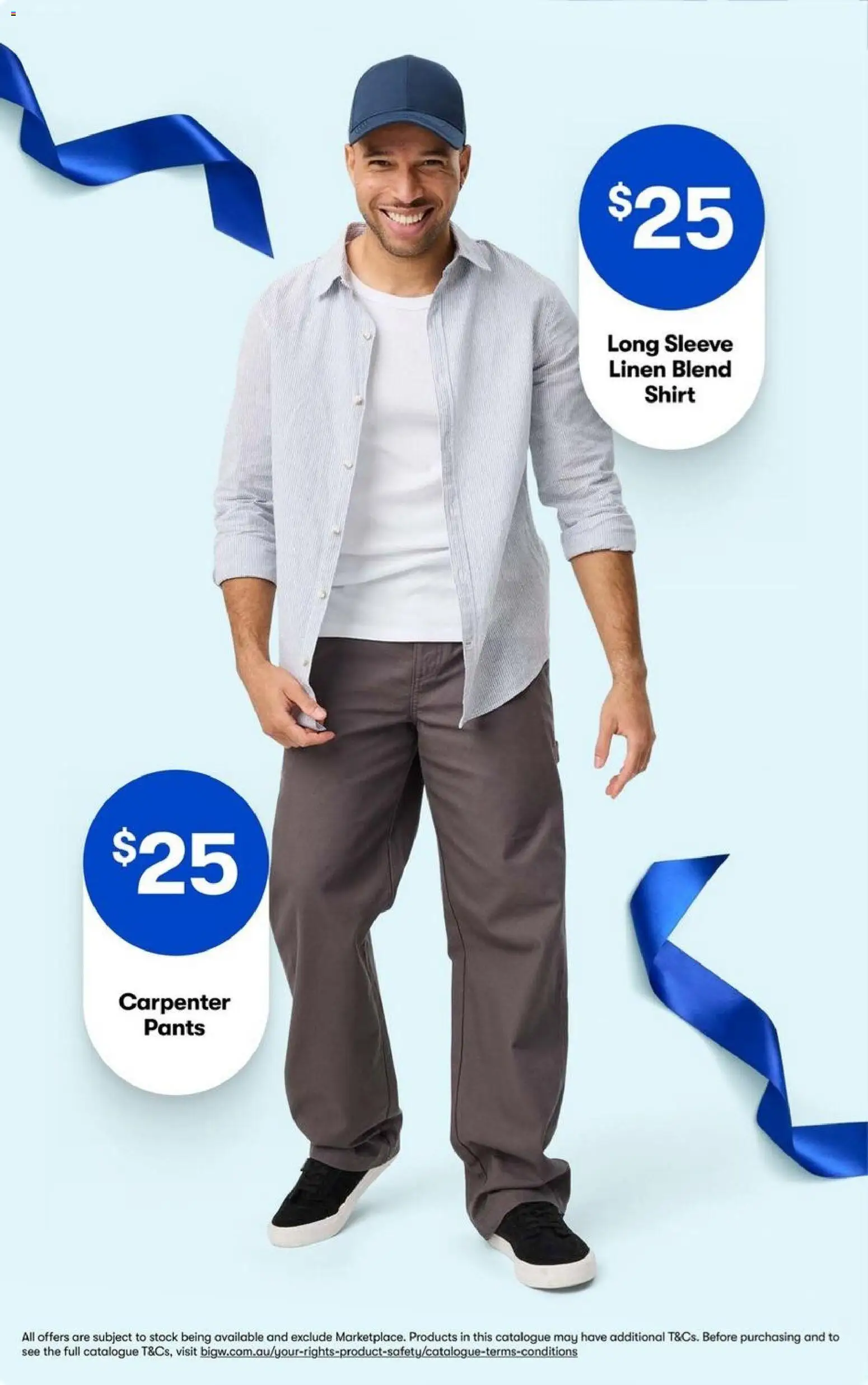 Big W catalogue - valid from 20/08/2026 | Page: 5 | Products: Linen, Long sleeve, Shirt, Pants