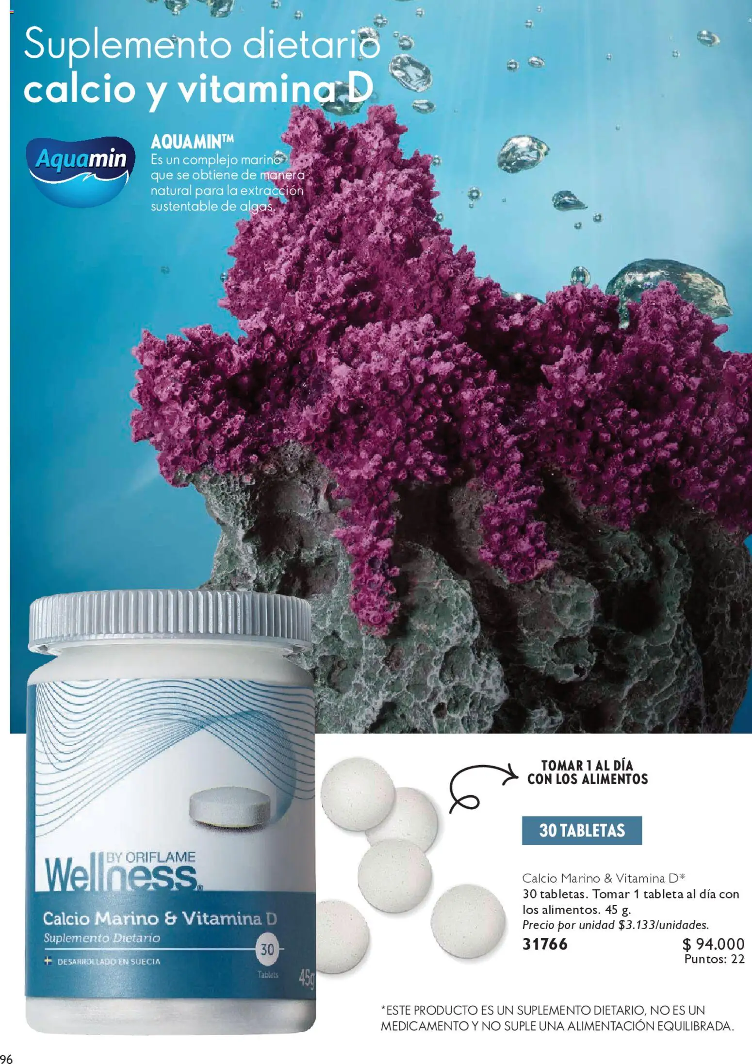 Oriflame revista - valida desde el 09.05.2026 | Página: 98 | Productos: Tableta, Suplemento dietario