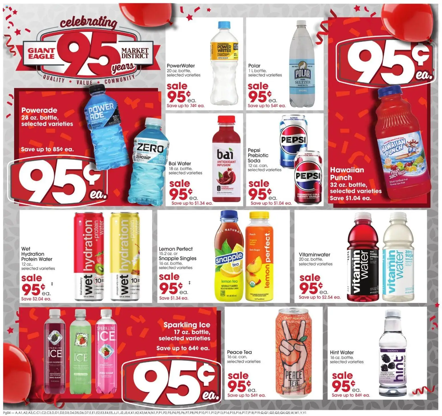 Giant Eagle Weekly Ad - valid from 07/30/2026 | Page: 2 | Products: Pineapple, Kiwi, Lemon, Raspberry