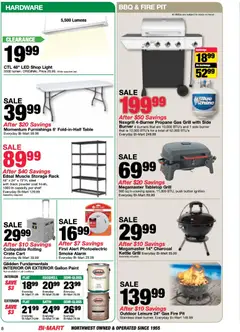 Preview of Bi-Mart weekly ads valid from 07/07/2026 | Page: 8 | Products: Shelf, Table, Coat, Grill