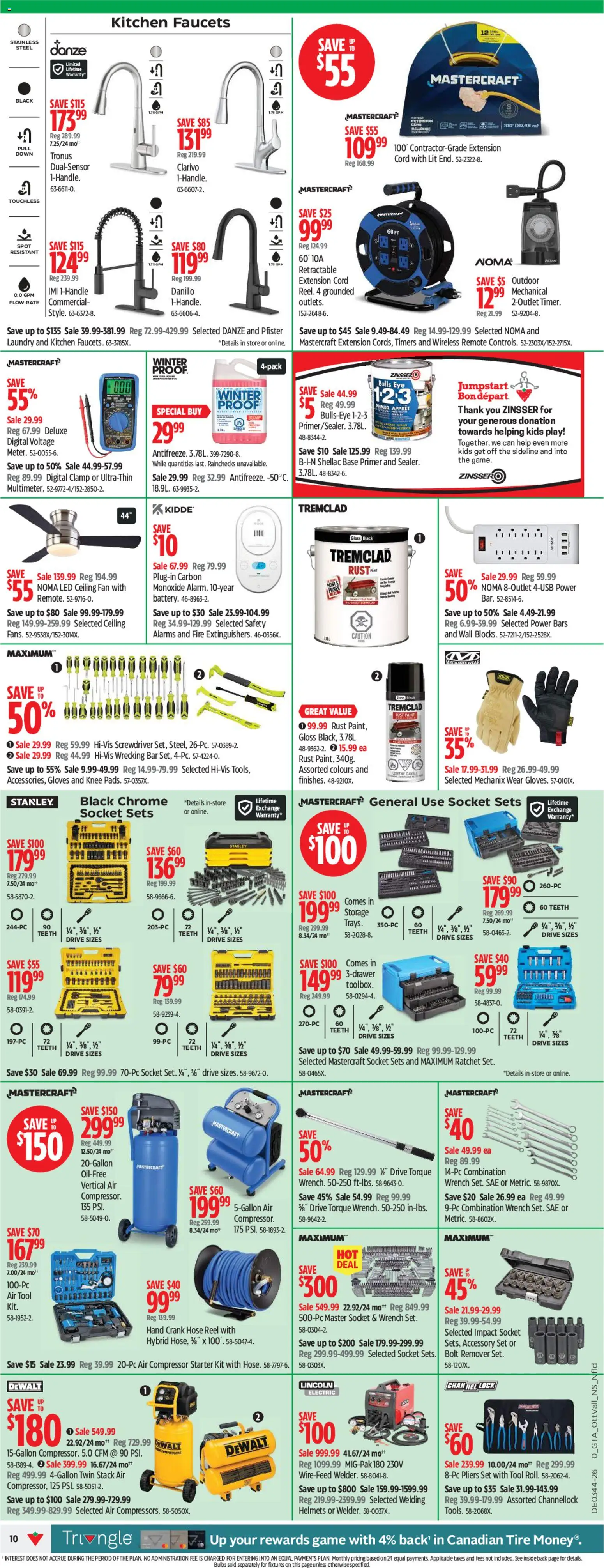 Canadian Tire flyer valid from Oct 29, 2026 | Page: 10