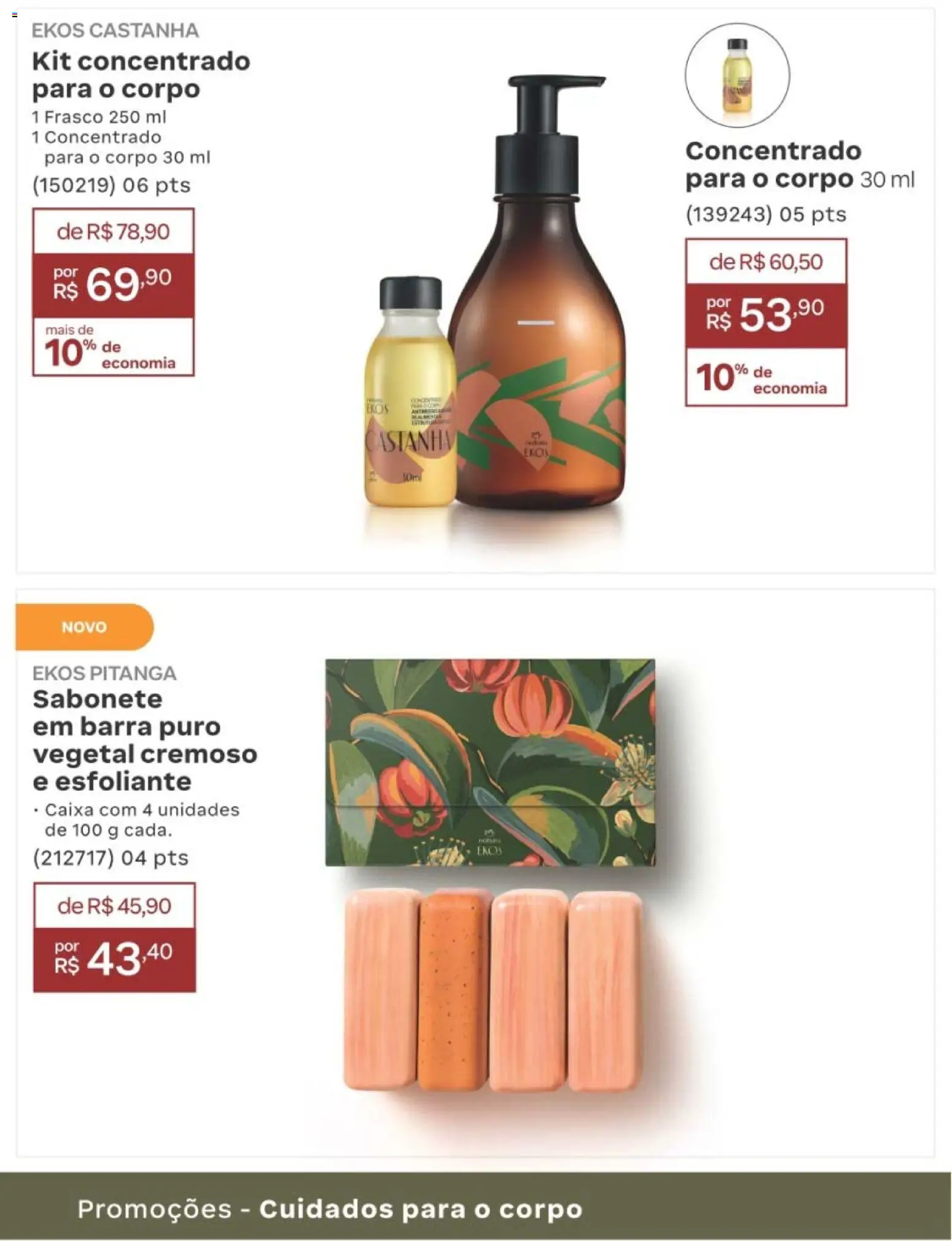 Natura Folheto - válido de 10/08/2026 | Página: 210 | Produtos: Caixa, Sabonete
