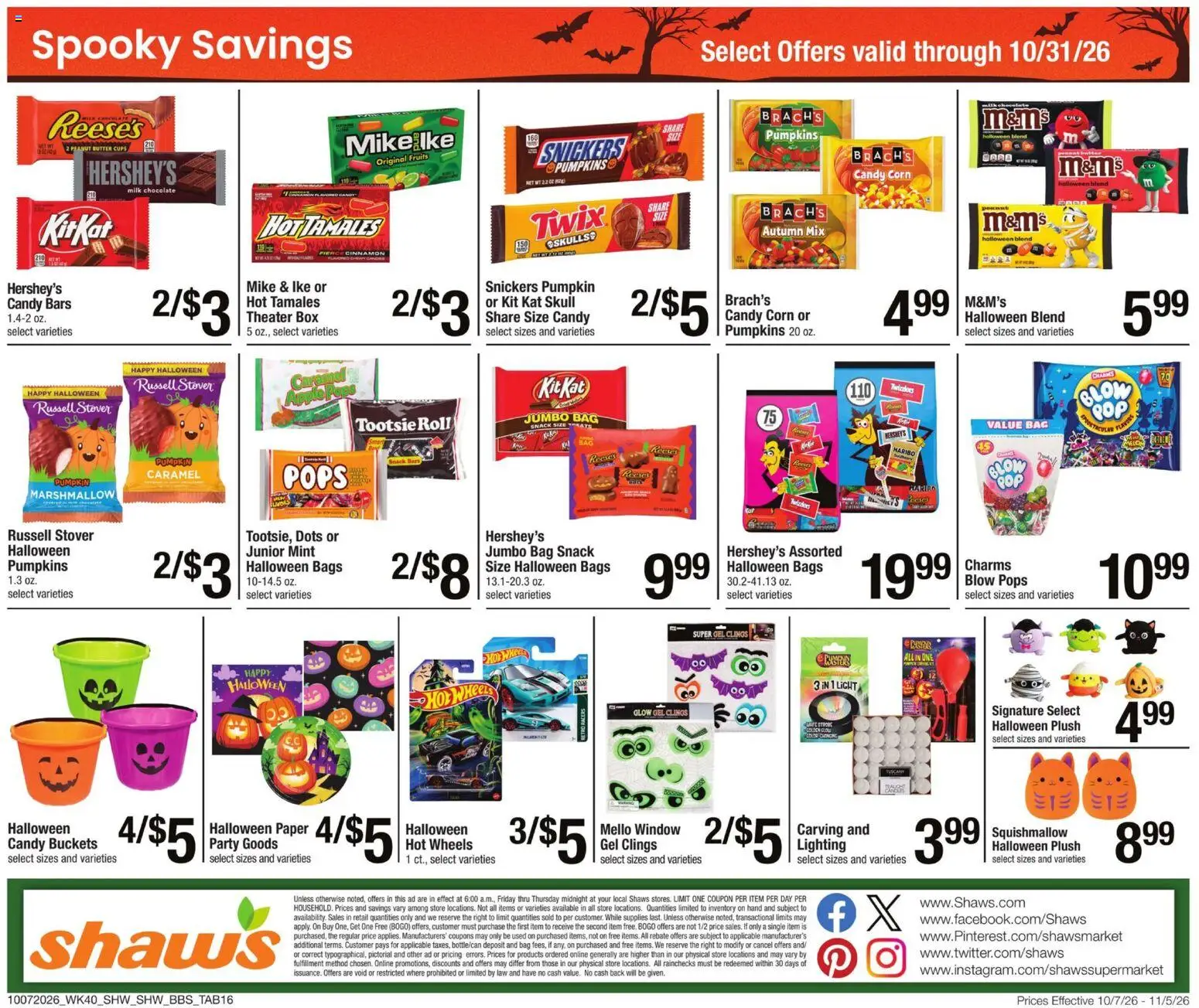 Shaw's Big Book of Savings - valid from 10/07/2026 | Page: 15