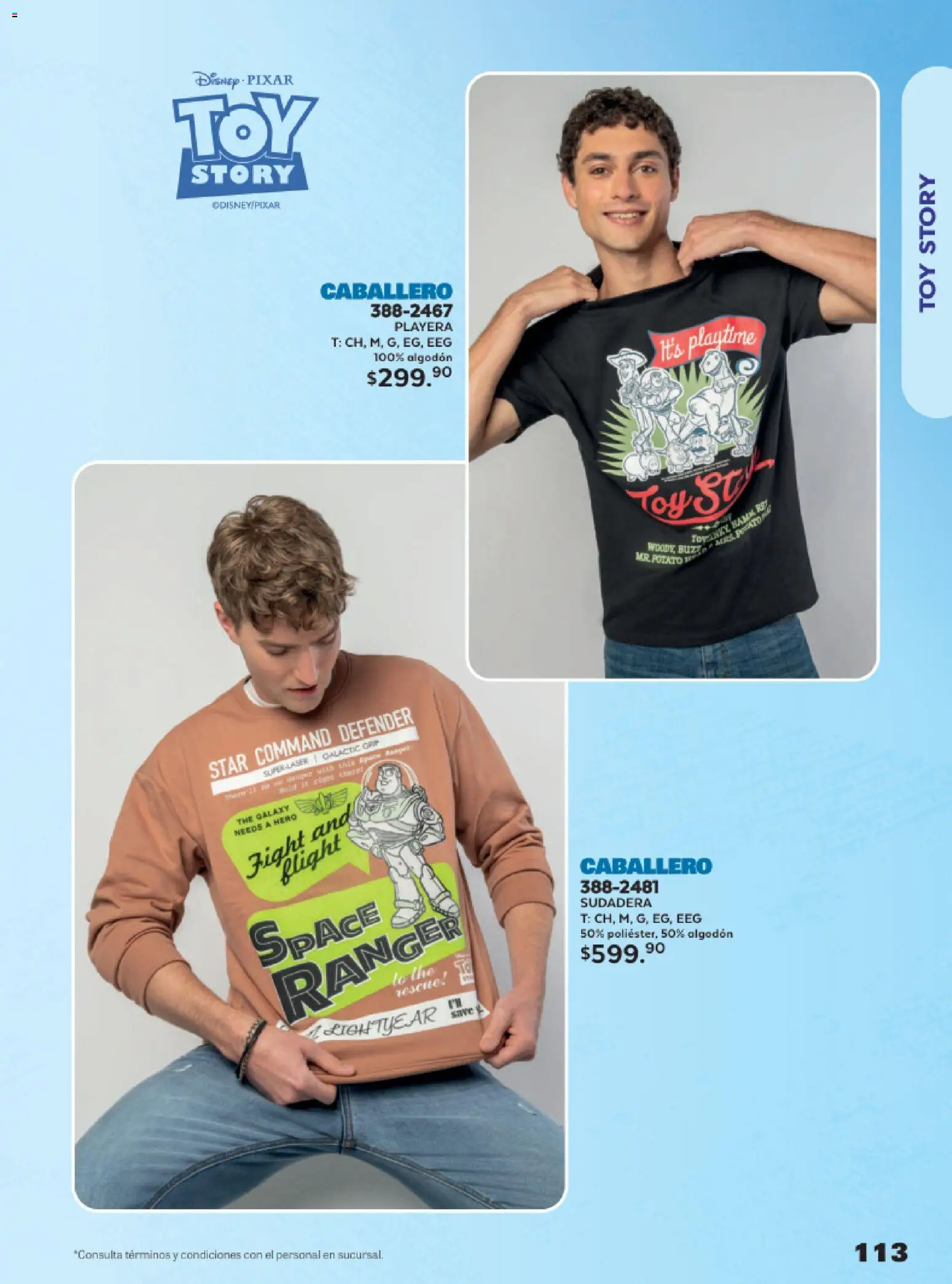 Nuevas ofertas de Andrea válidas en toda la República Mexicana desde el 24.05.2026. ¡Encuentra las mejores ofertas en Andrea catálogo Lo más divertindo en ropa! | Página: 113 | Productos: Algodón, Sudadera, Playera