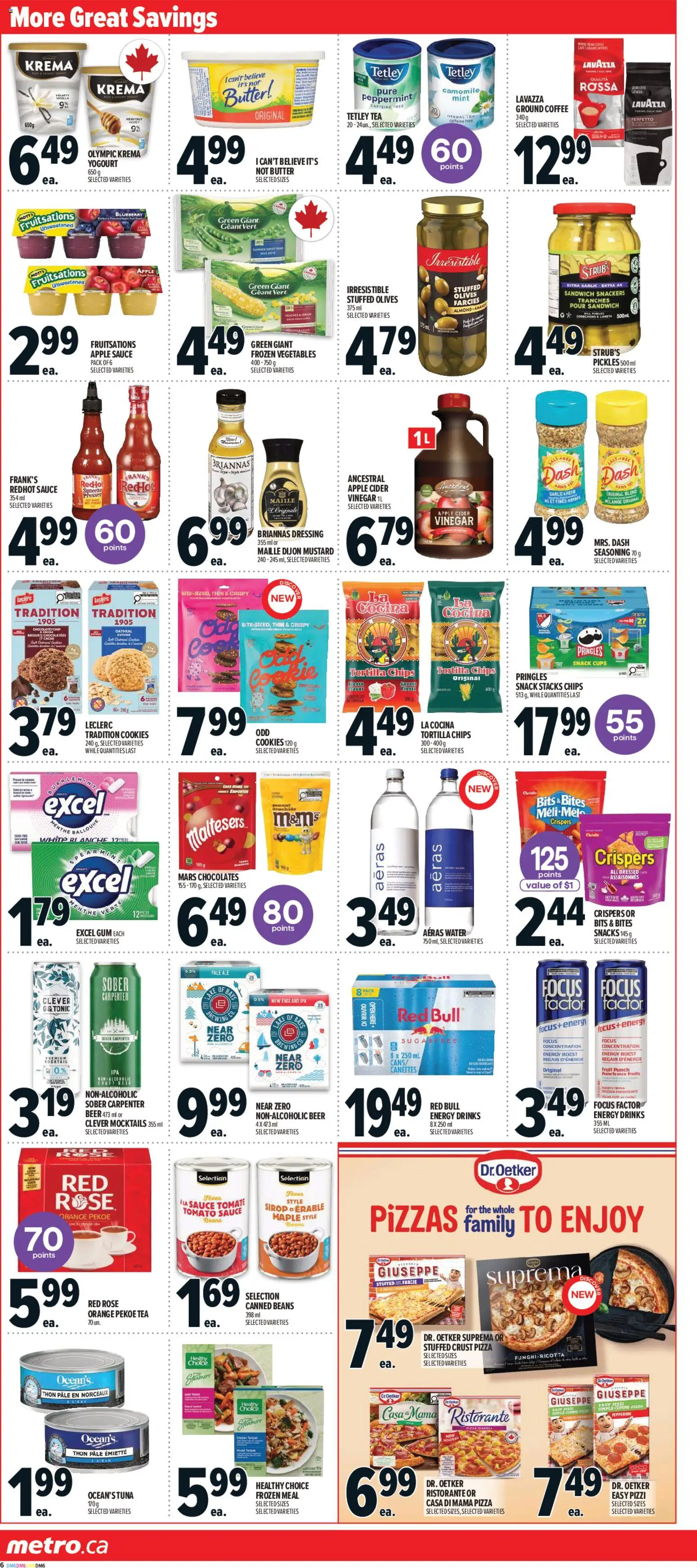 Metro flyer valid from 16.04.2026 | Page: 11 | Products: Chips, Coffee, Pizza, Chicken