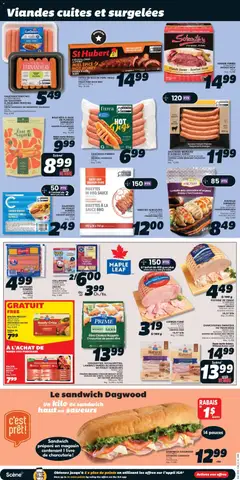 Preview of IGA weekly flyer / circulaire from shop IGA valid from Jul 9, 2026 | Page: 6 | Products: Beef, Turkey, Oven, Ham
