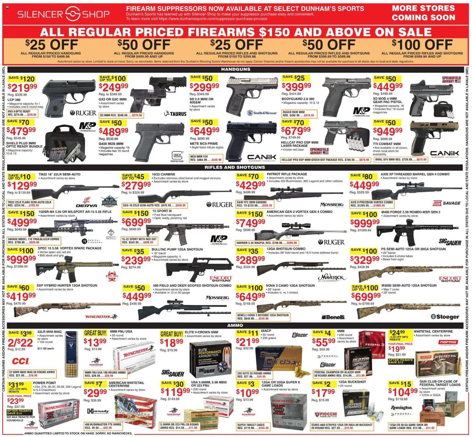 Dunham's Sports Weekly Ad - valid from 09/26/2026 | Page: 9 | Products: Magazine, Game, Case, Handgun