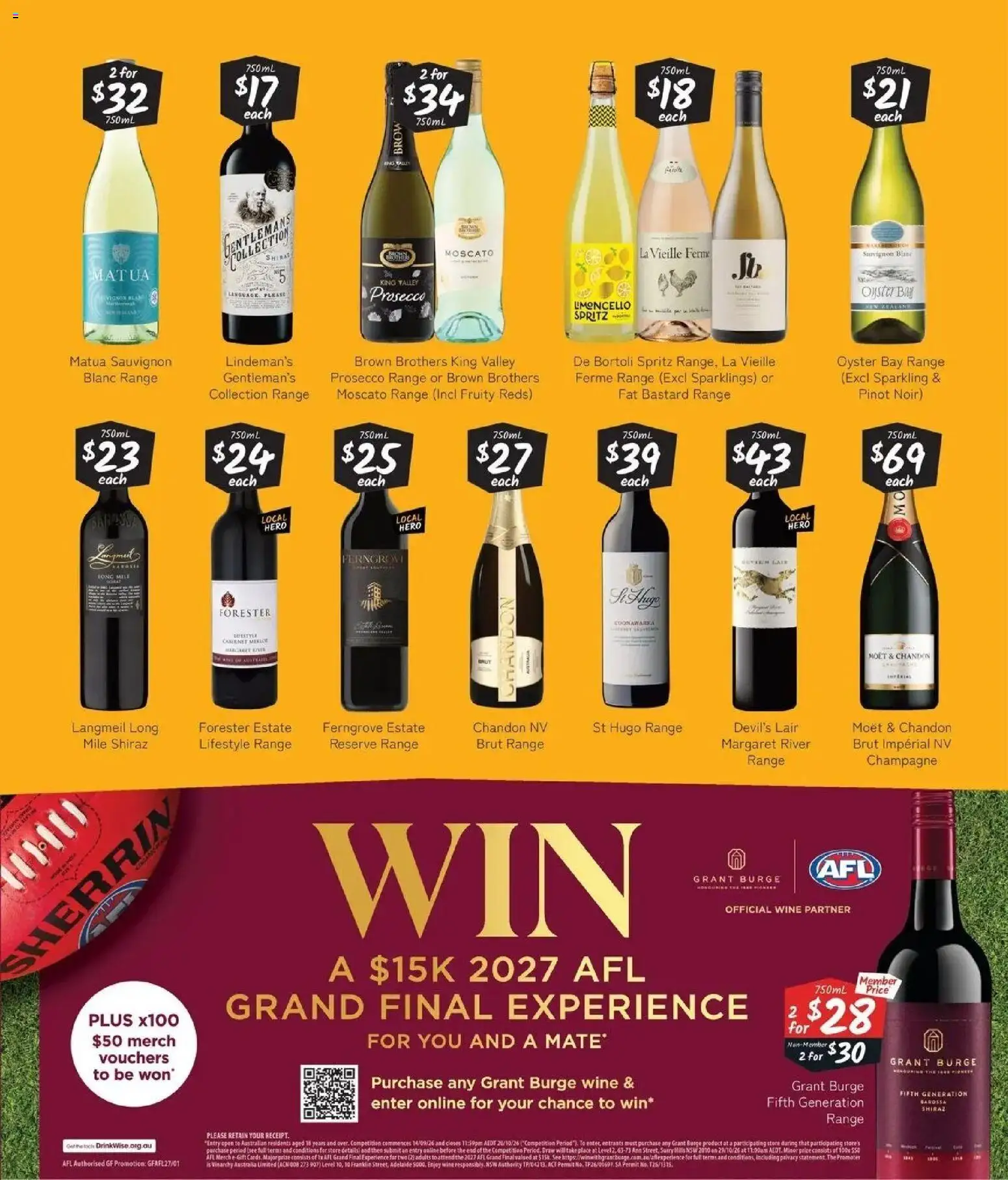 Cellarbrations catalogue - valid from 21/09/2026 | Page: 7 | Products: Champagne, Wine, Prosecco, Moët