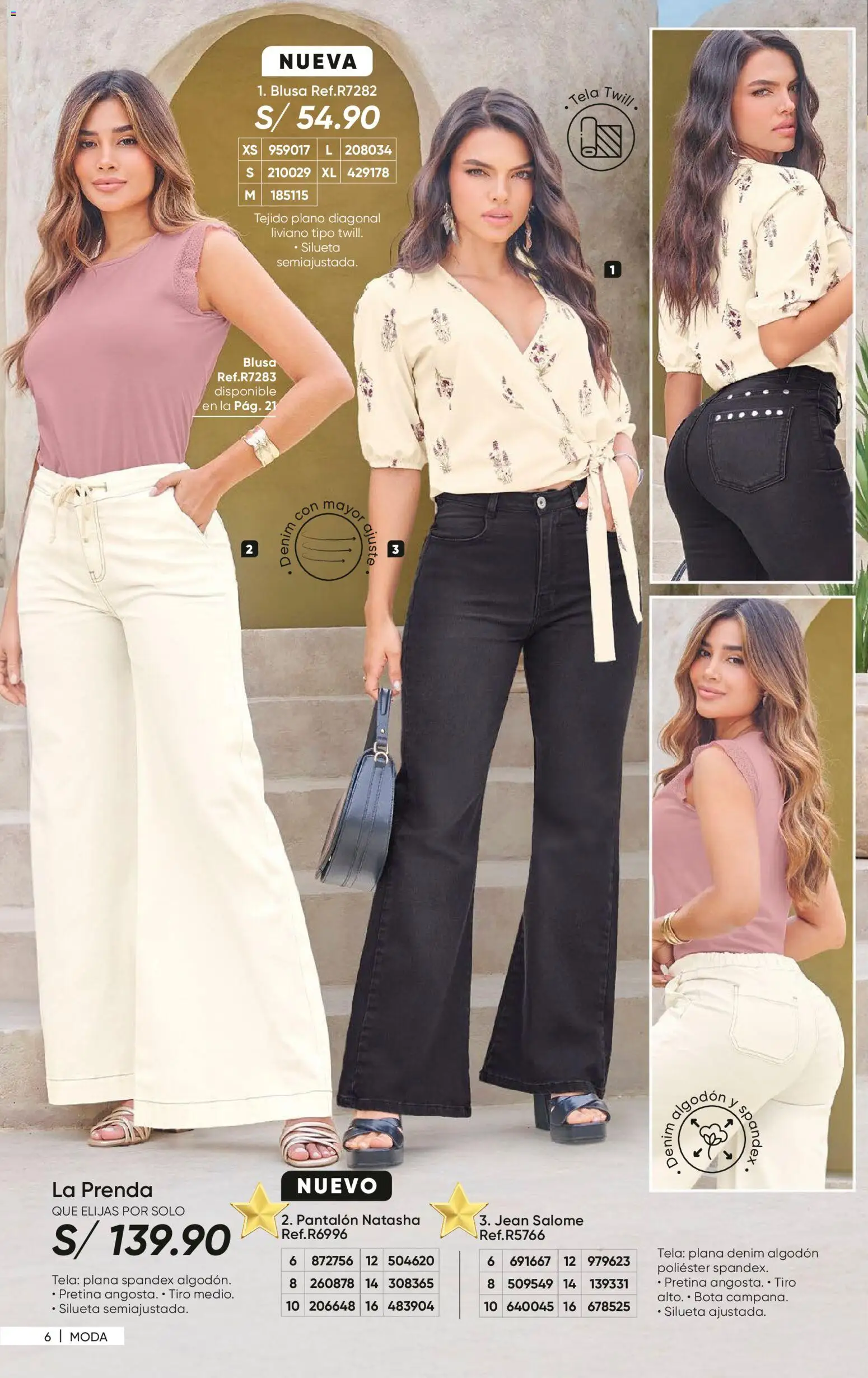 Catálogo Azzorti válido desde 31/08/2026 | Página: 12 | Productos: Blusa, Algodón