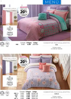 Vista previa de Colchas Concord catálogo, nuevo folleto de la tienda, válido en México a partir del 01/05/2026 | Página: 321 | Productos: Cobertor